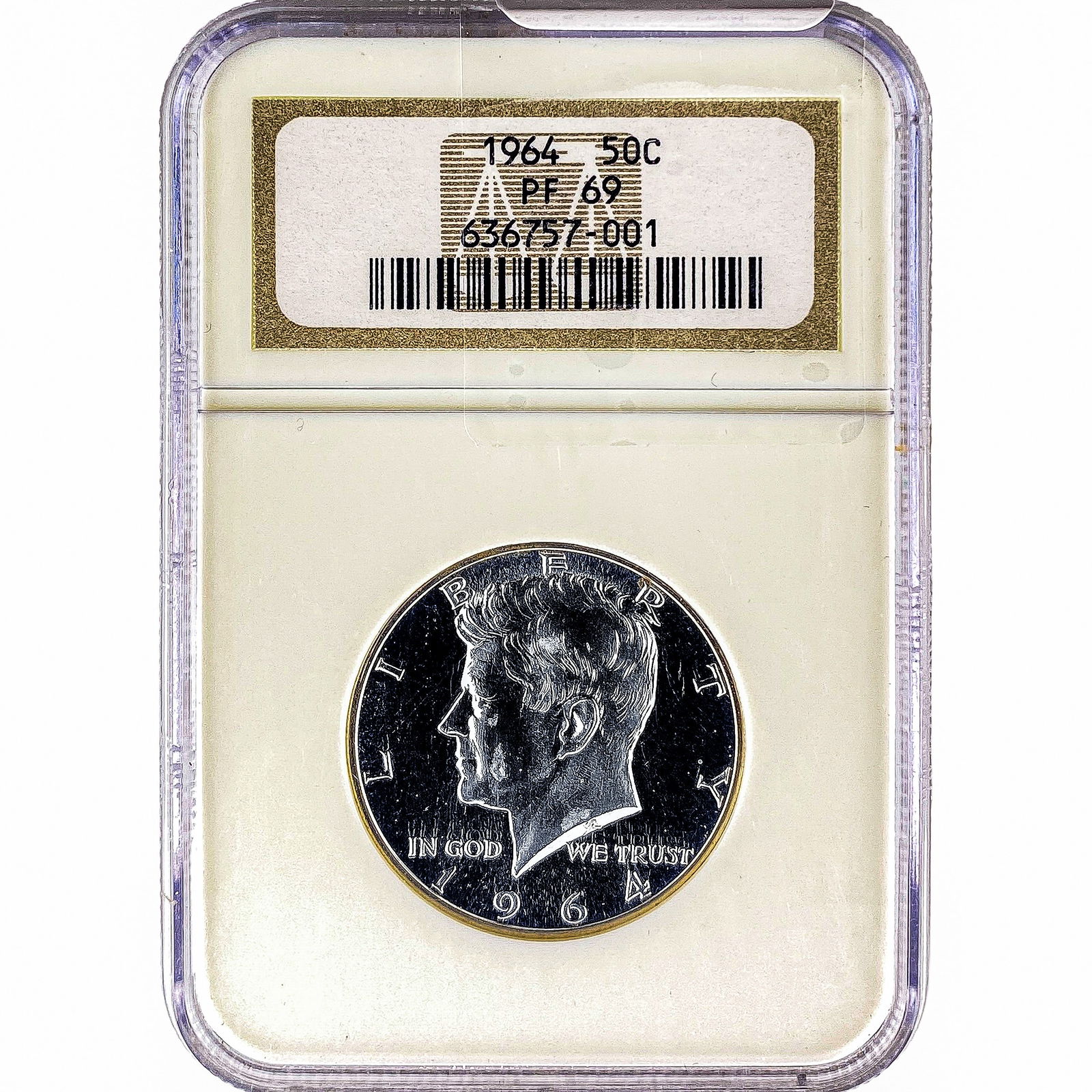 1964 Kennedy Half Dollar NGC PF69 (1 of 2)