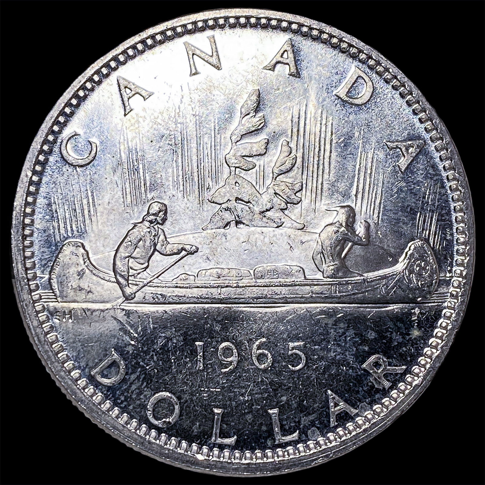 1965 Canada Silver Dollar UNCIRCULATED - 2