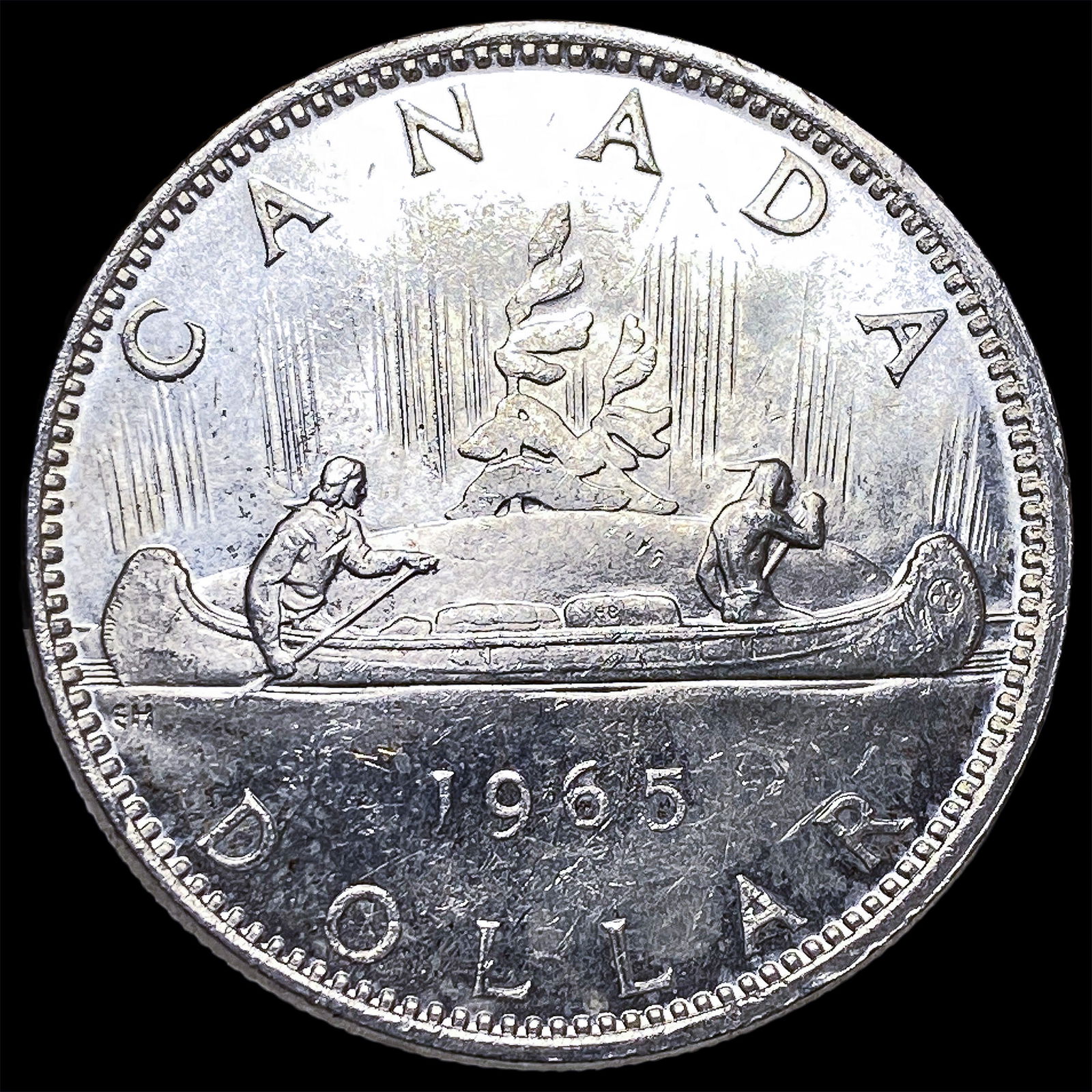 1965 Canada Silver Dollar UNCIRCULATED - 2