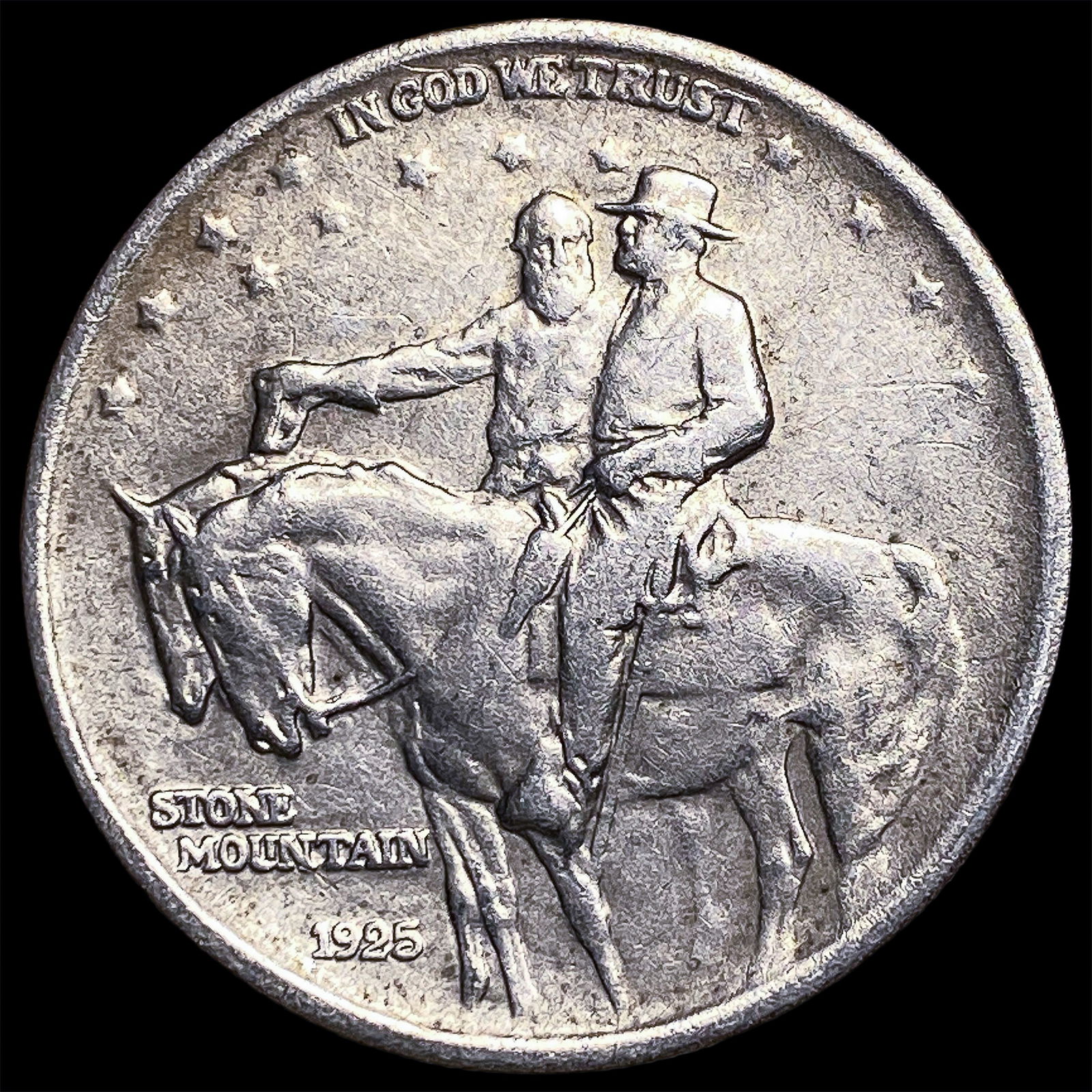 1925 Stone Mountain Silver Half Dollar HIGH GRADE (1 of 2)