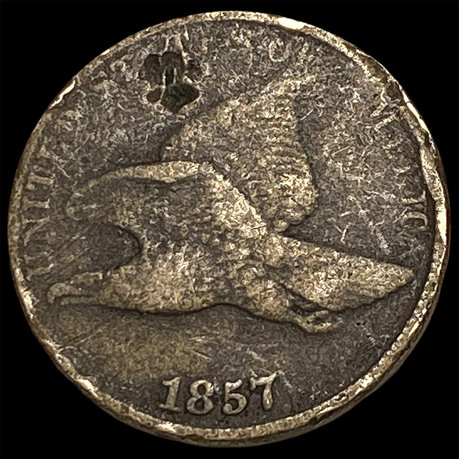 1857 Flying Eagle Cent HIGH GRADE: 1857 Flying Eagle Cent HIGH GRADE