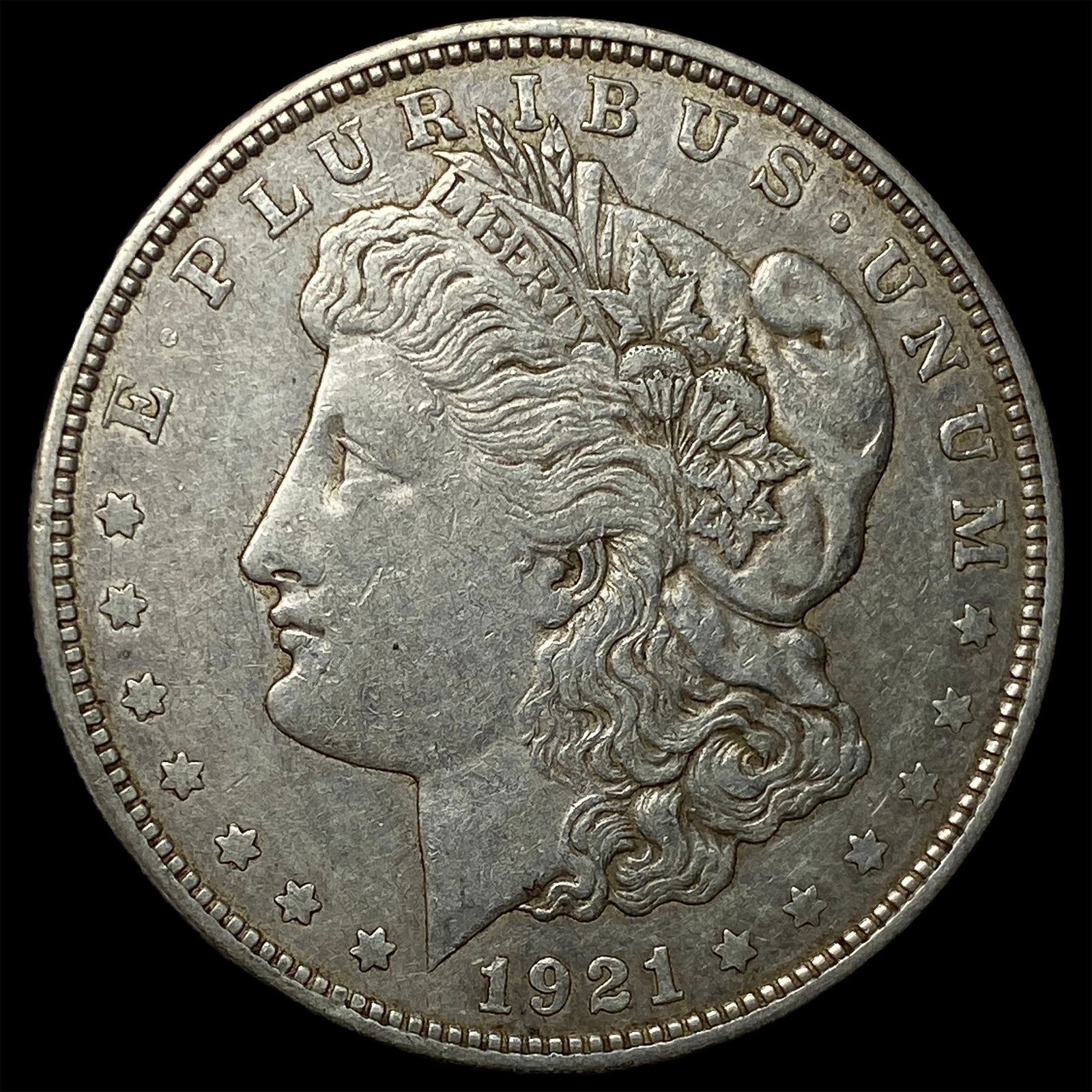 1921 Silver Morgan Dollar CLOSELY UNCIRCULATED (1 of 2)