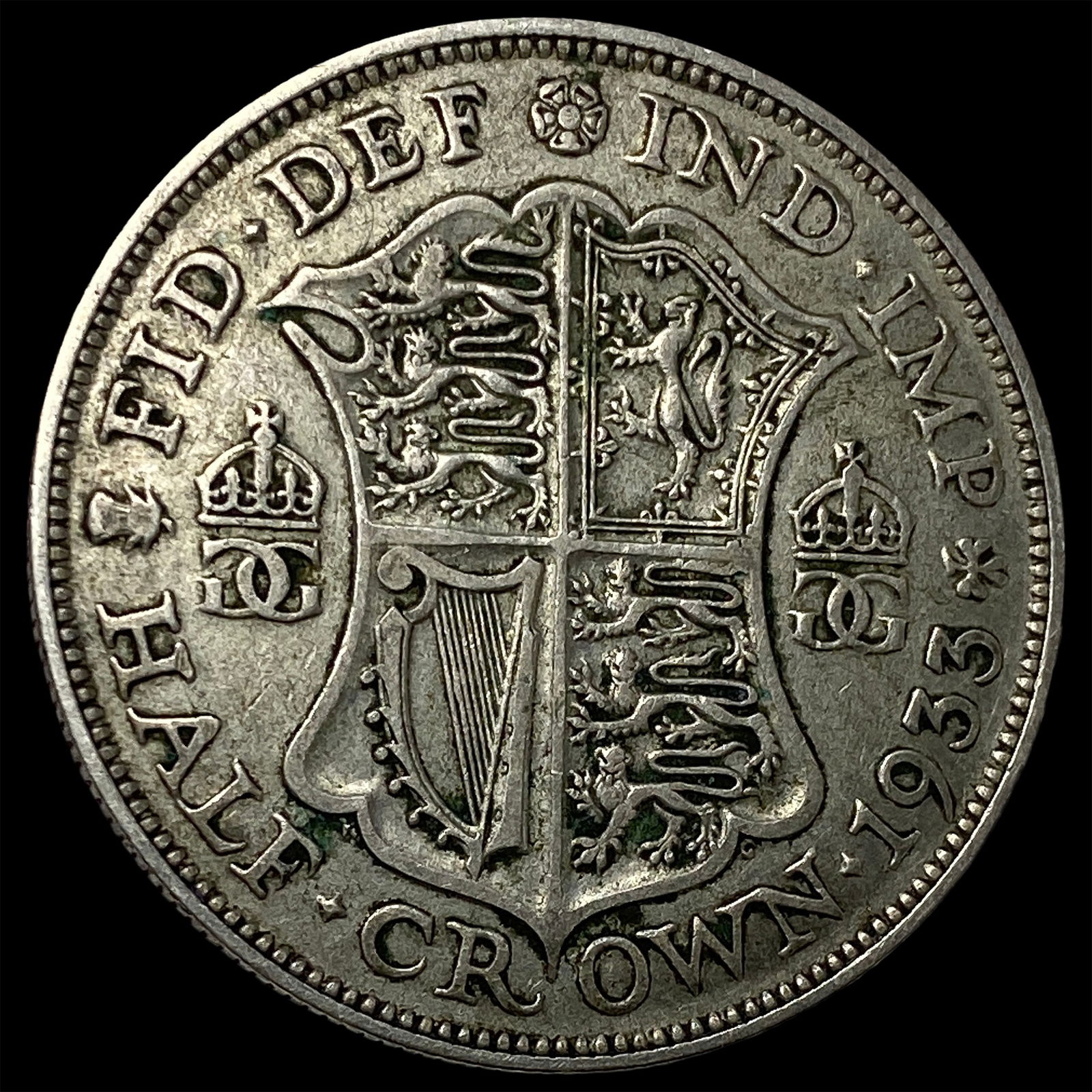 1933 Silver Half Crown UNCIRCULATED - 2