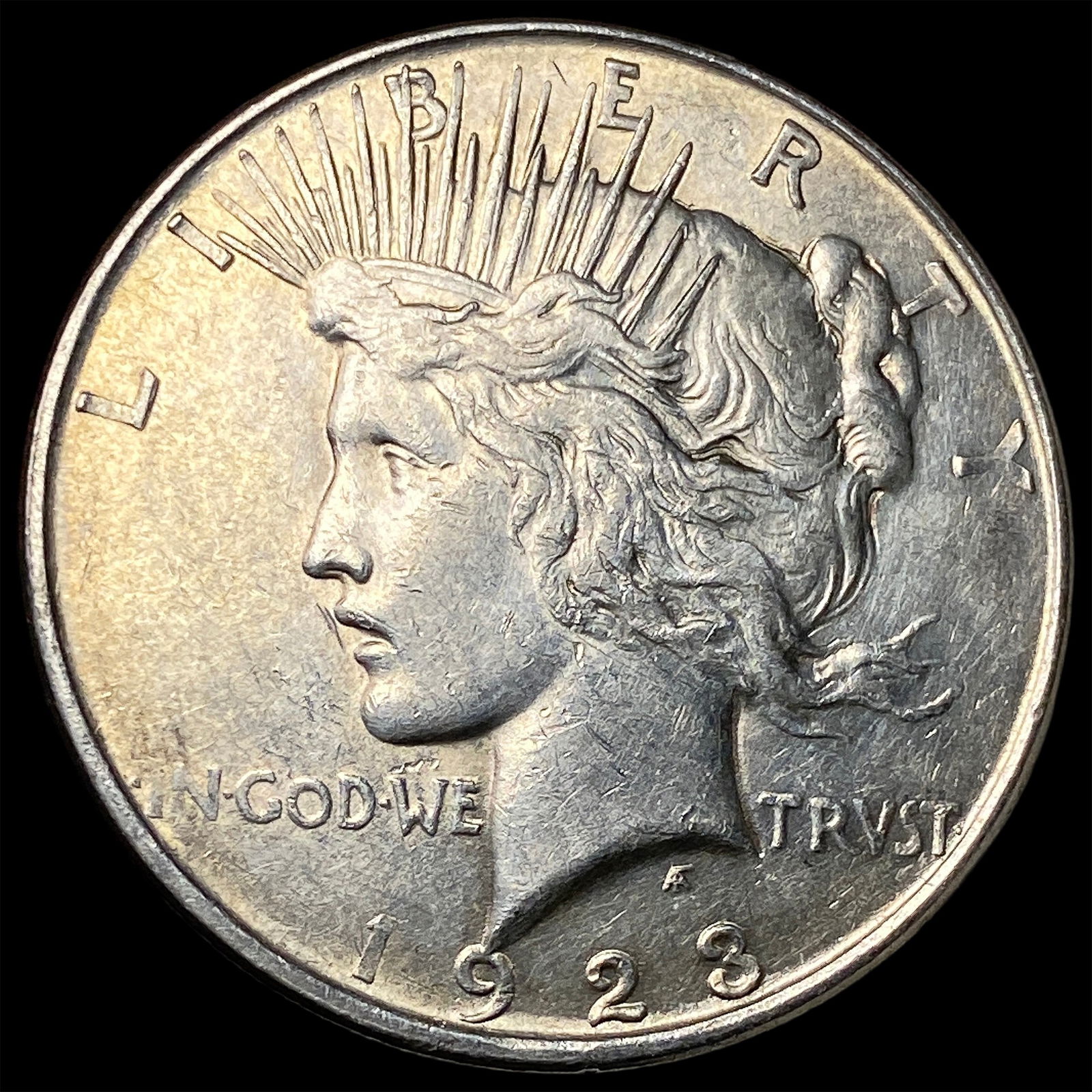 1923 Peace Silver Dollar CLOSELY UNCIRCULATED (1 of 2)