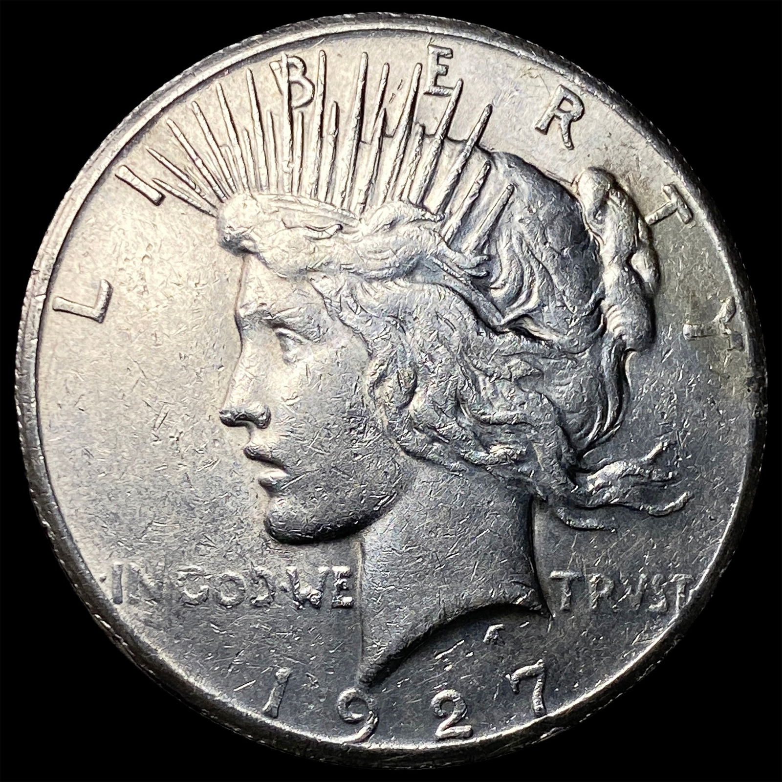 1927 Peace Silver Dollar UNCIRCULATED (1 of 2)