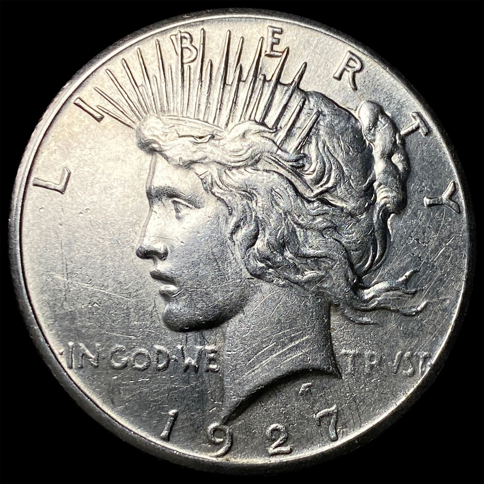 1927 Peace Silver Dollar UNCIRCULATED (1 of 2)
