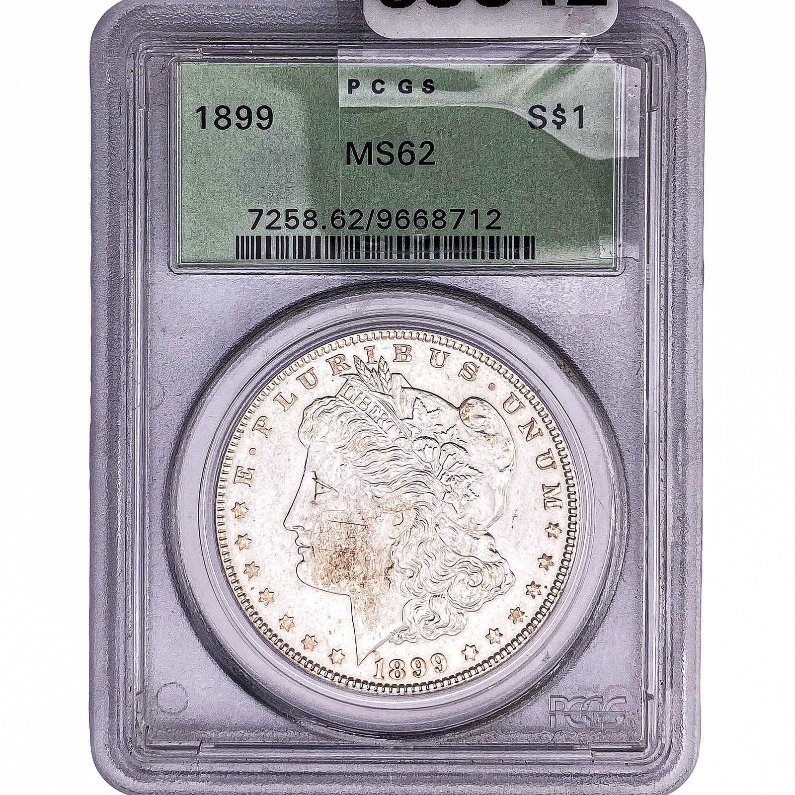 1899 Morgan Silver Dollar PCGS MS62 (1 of 2)