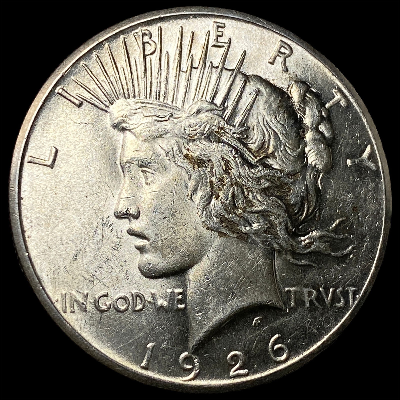 1926 Peace Silver Dollar CLOSELY UNCIRCULATED (1 of 2)