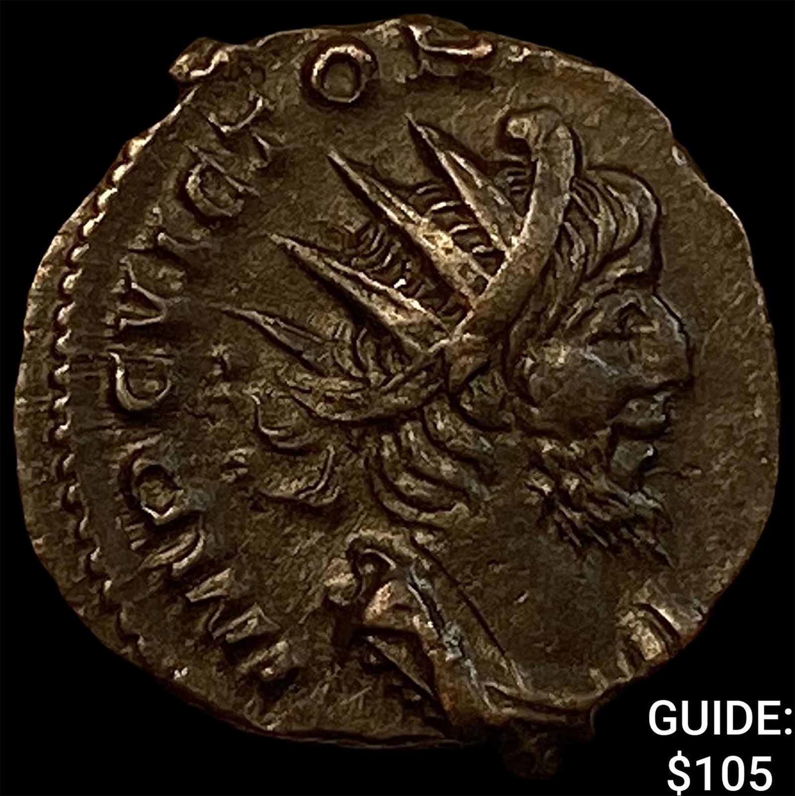 Romano-Gallic Victorinus 269-271 BI Dbl Denarius CHOICE AU (1 of 2)