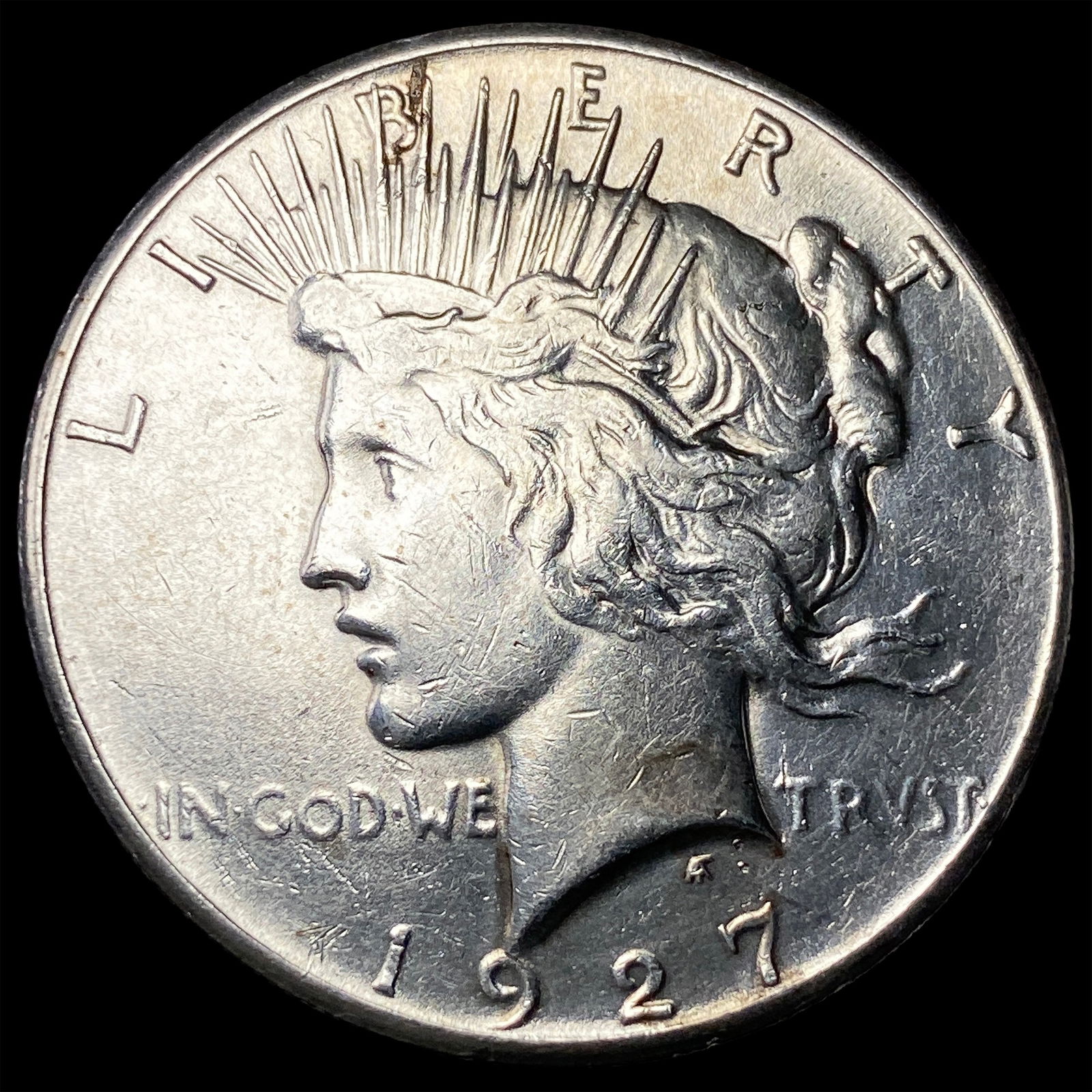 1927 Peace Silver Dollar UNCIRCULATED (1 of 2)