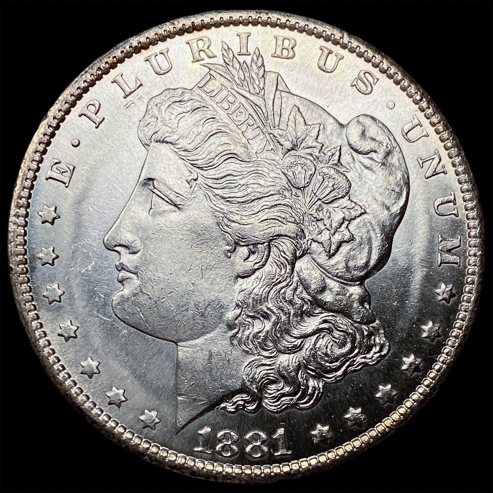 1881-CC Silver Morgan Dollar UNCIRCULATED: 1881-CC Silver Morgan Dollar UNCIRCULATED