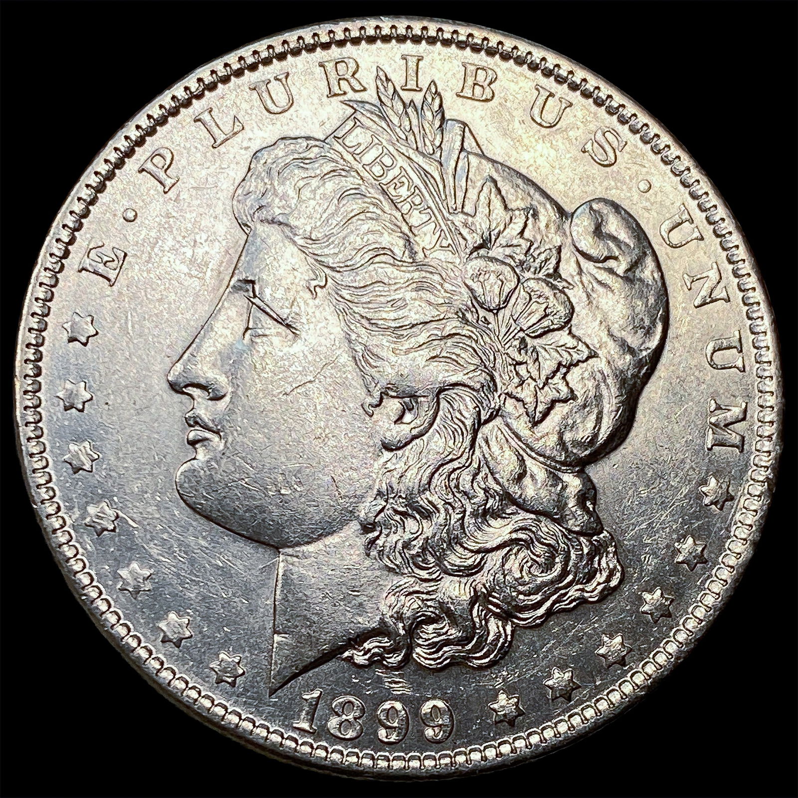 1899 Morgan Silver Dollar CHOICE AU: 1899 Morgan Silver Dollar CHOICE AU