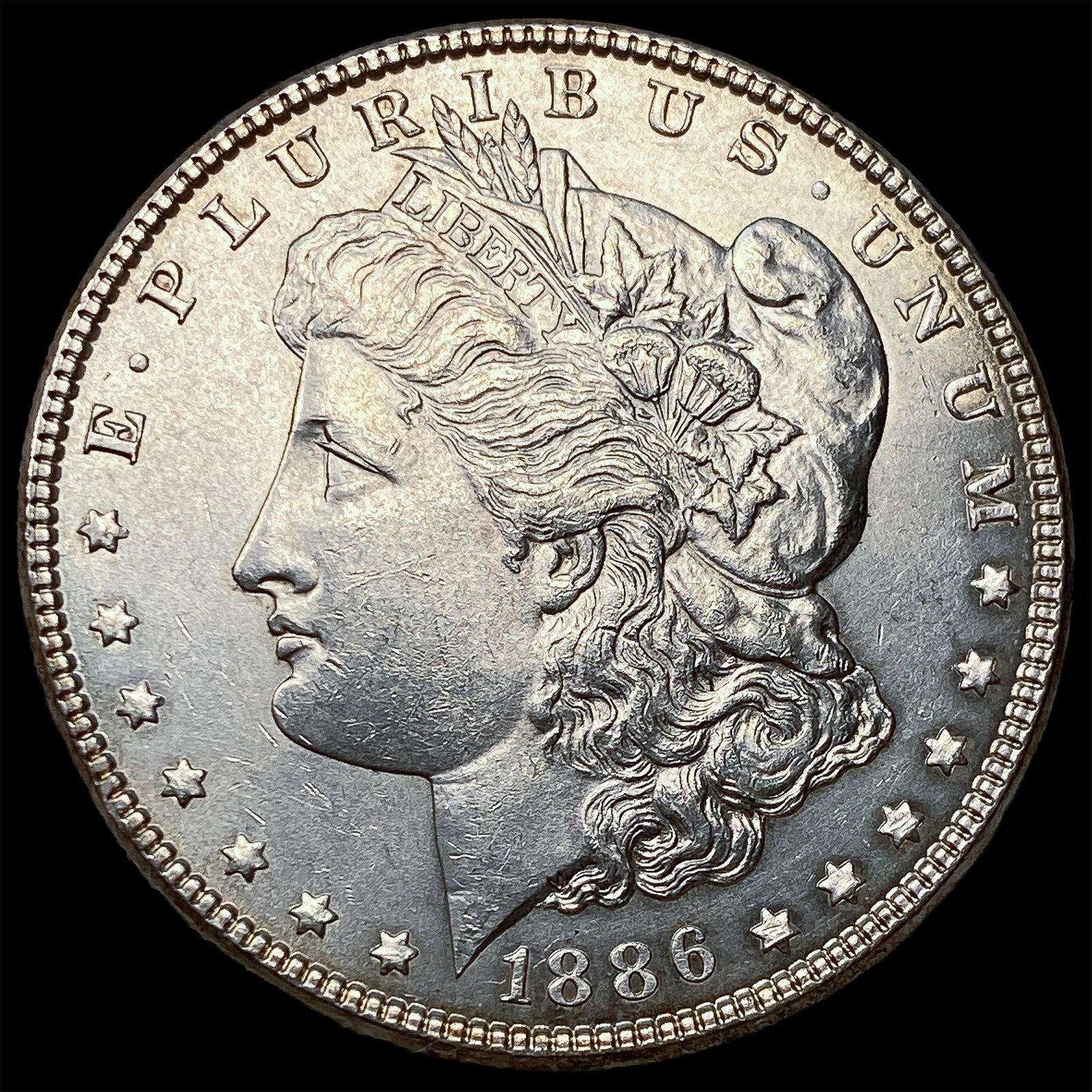 1886 Silver Morgan Dollar UNCIRCULATED: 1886 Silver Morgan Dollar UNCIRCULATED