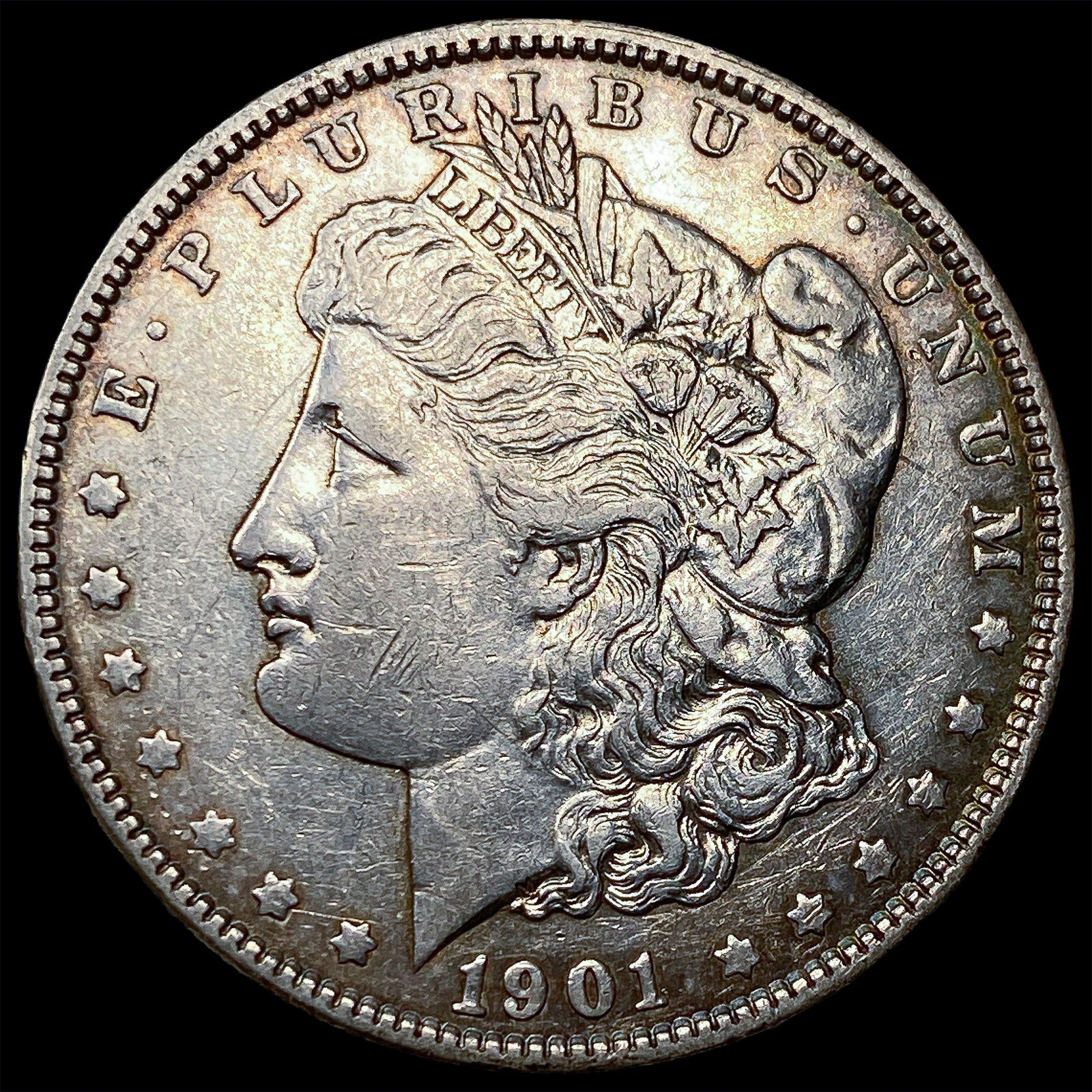 1901 Silver Morgan Dollar CLOSELY UNCIRCULATED (1 of 2)