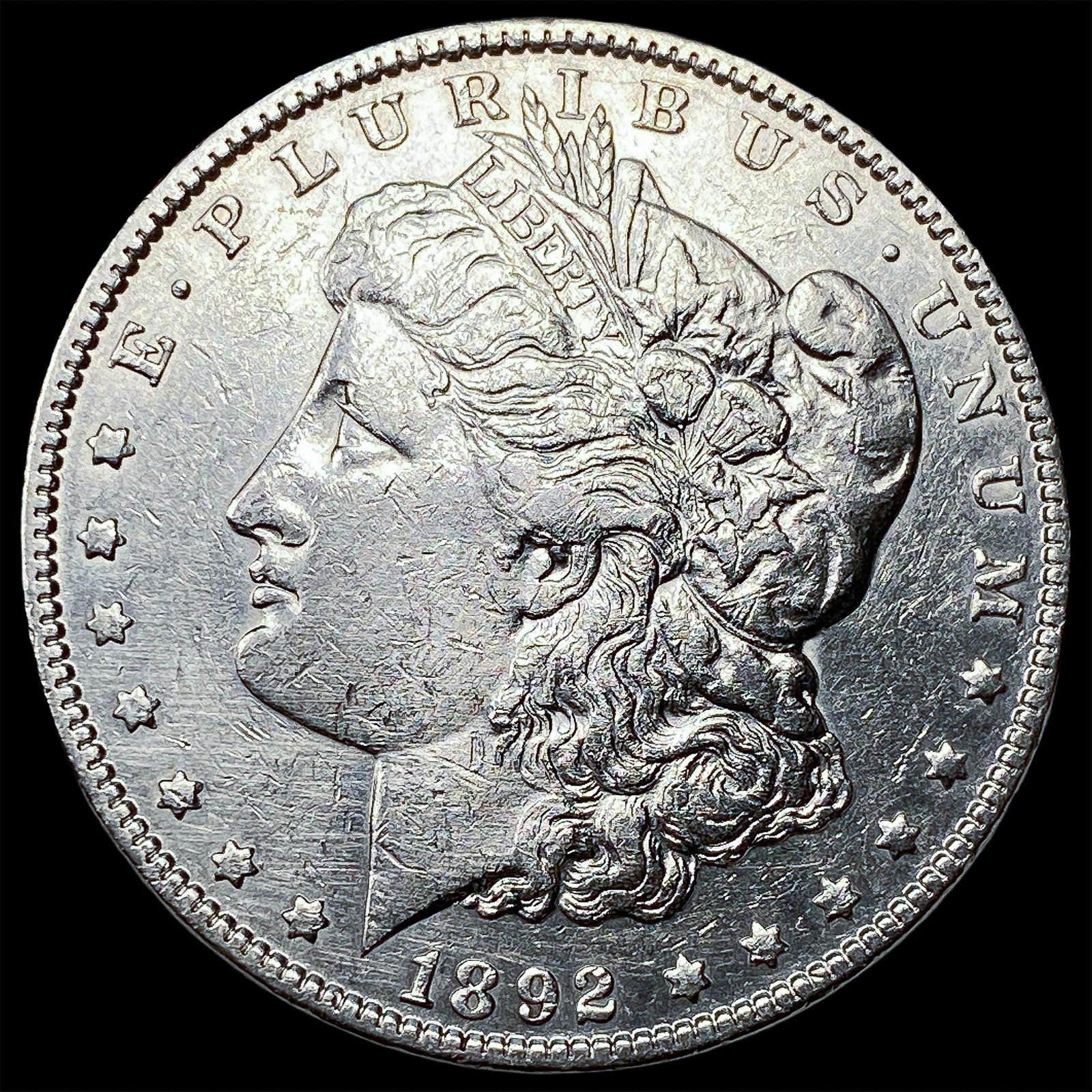 1892-S Morgan Silver Dollar CLOSELY UNCIRCULATED (1 of 2)