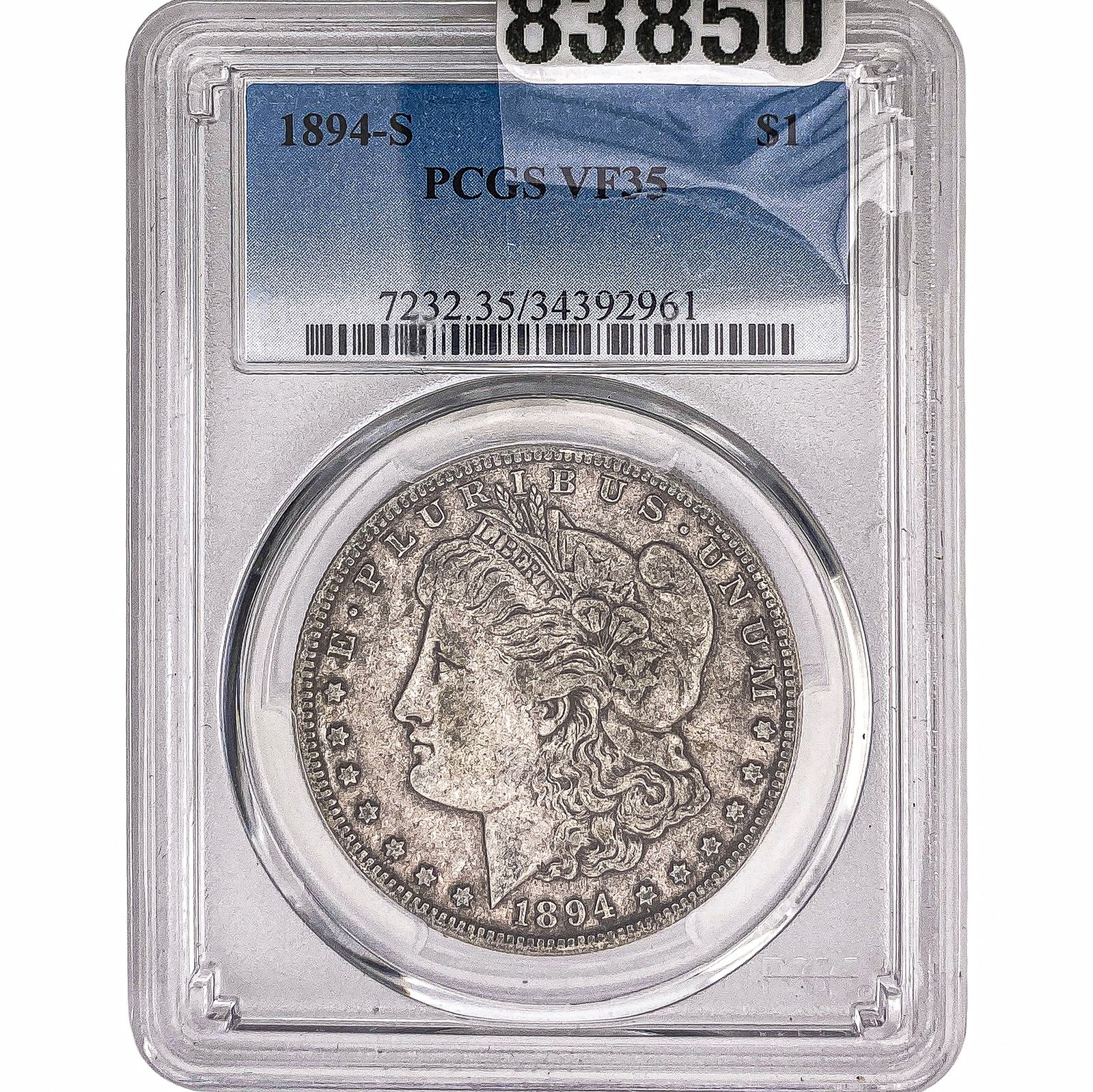 1894-S Morgan Silver Dollar PCGS VF35 (1 of 2)