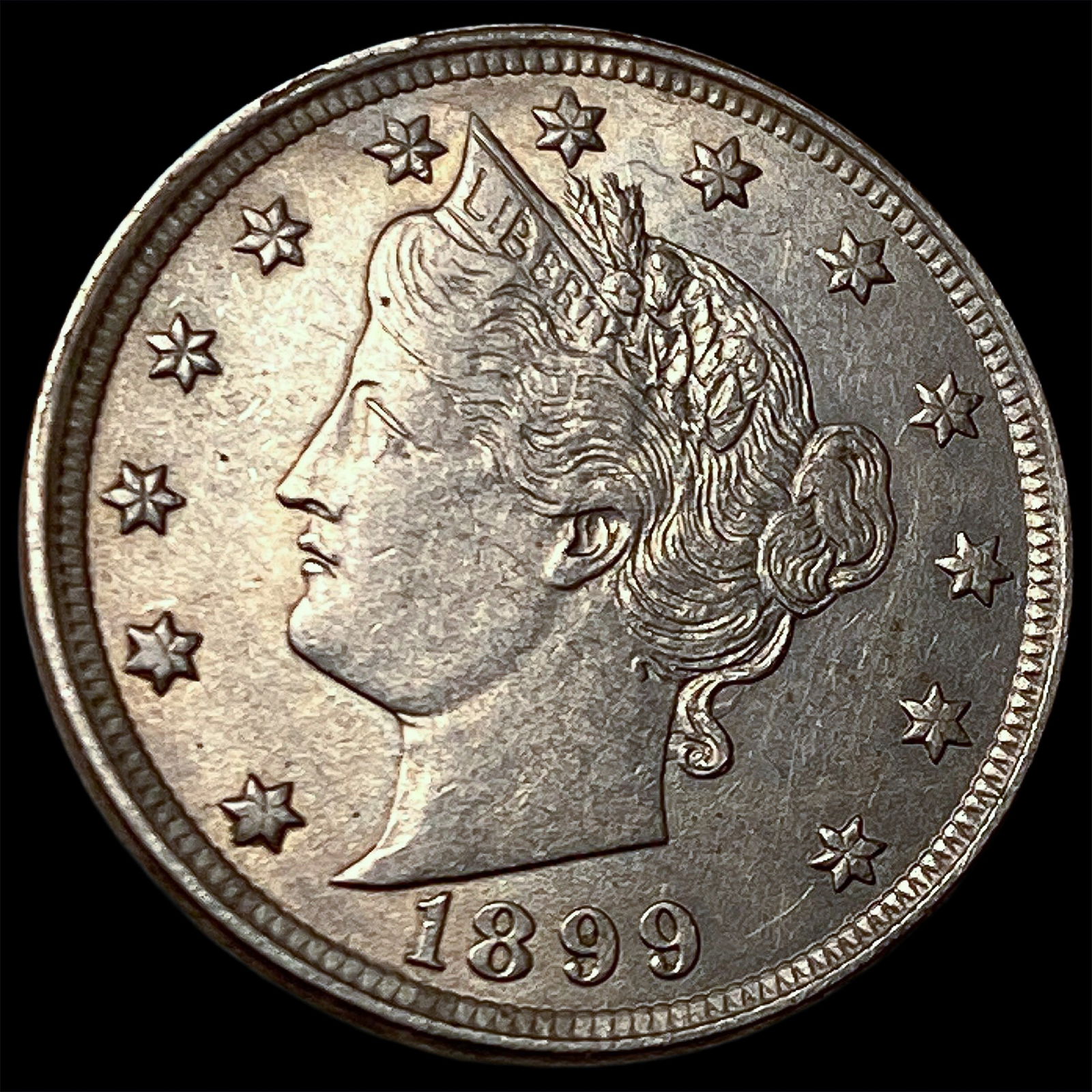 1899 Liberty Head Nickel CHOICE AU (1 of 2)