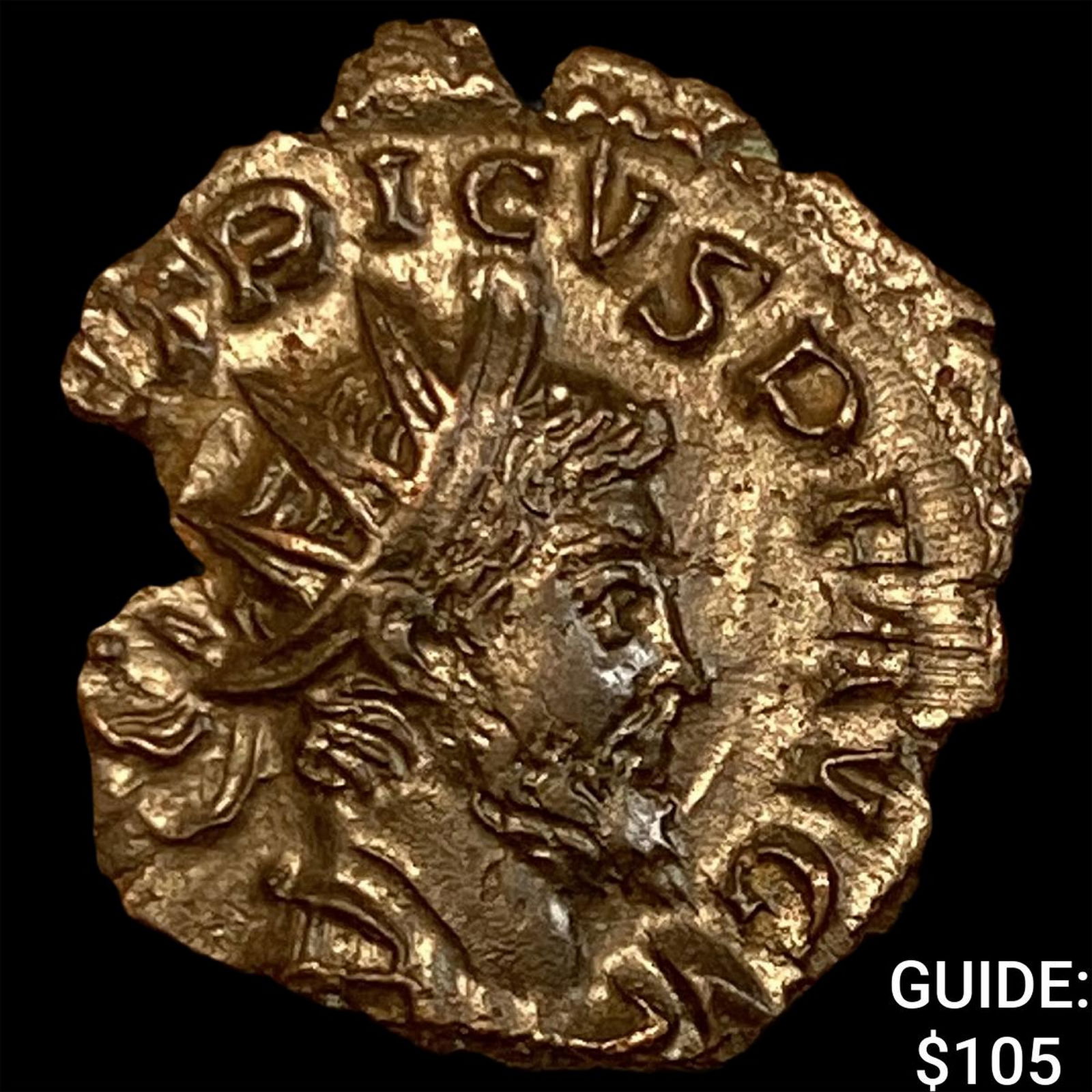 Roman Tetricus 271-274 AD BI Antoninanus CHOICE AU: Roman Tetricus 271-274 AD BI Antoninanus CHOICE AU