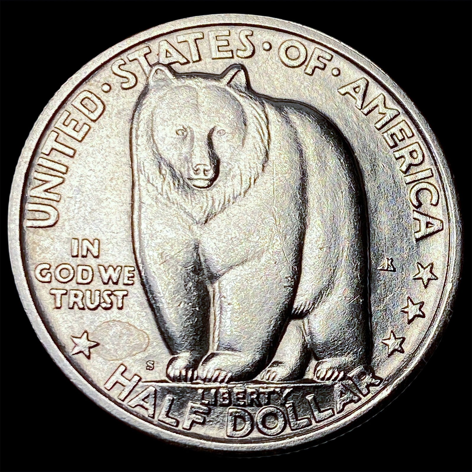 1936-S Silver Bay Bridge Half Dollar UNCIRCULATED: 1936-S Silver Bay Bridge Half Dollar UNCIRCULATED