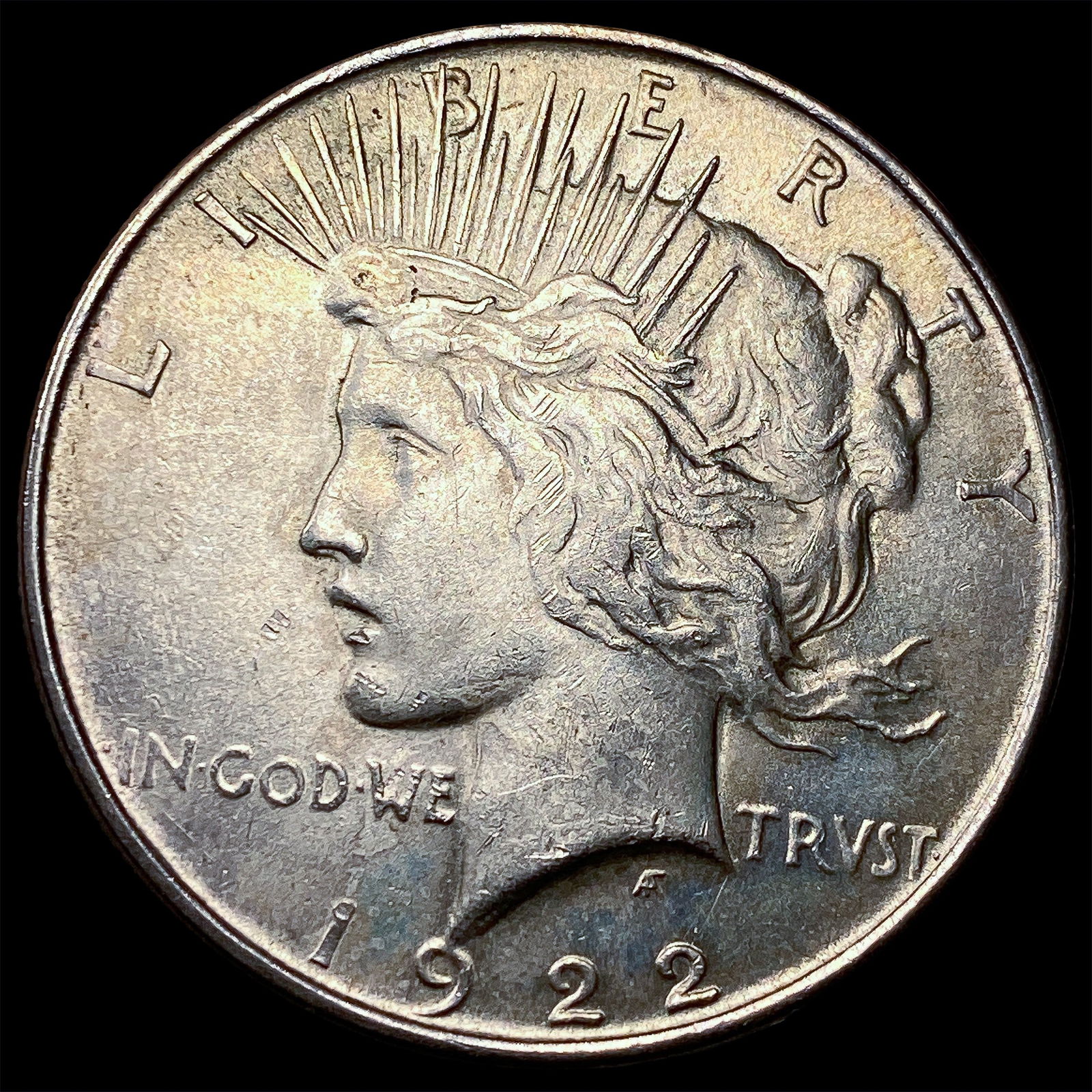 1922 Silver Peace Dollar CHOICE BU (1 of 2)