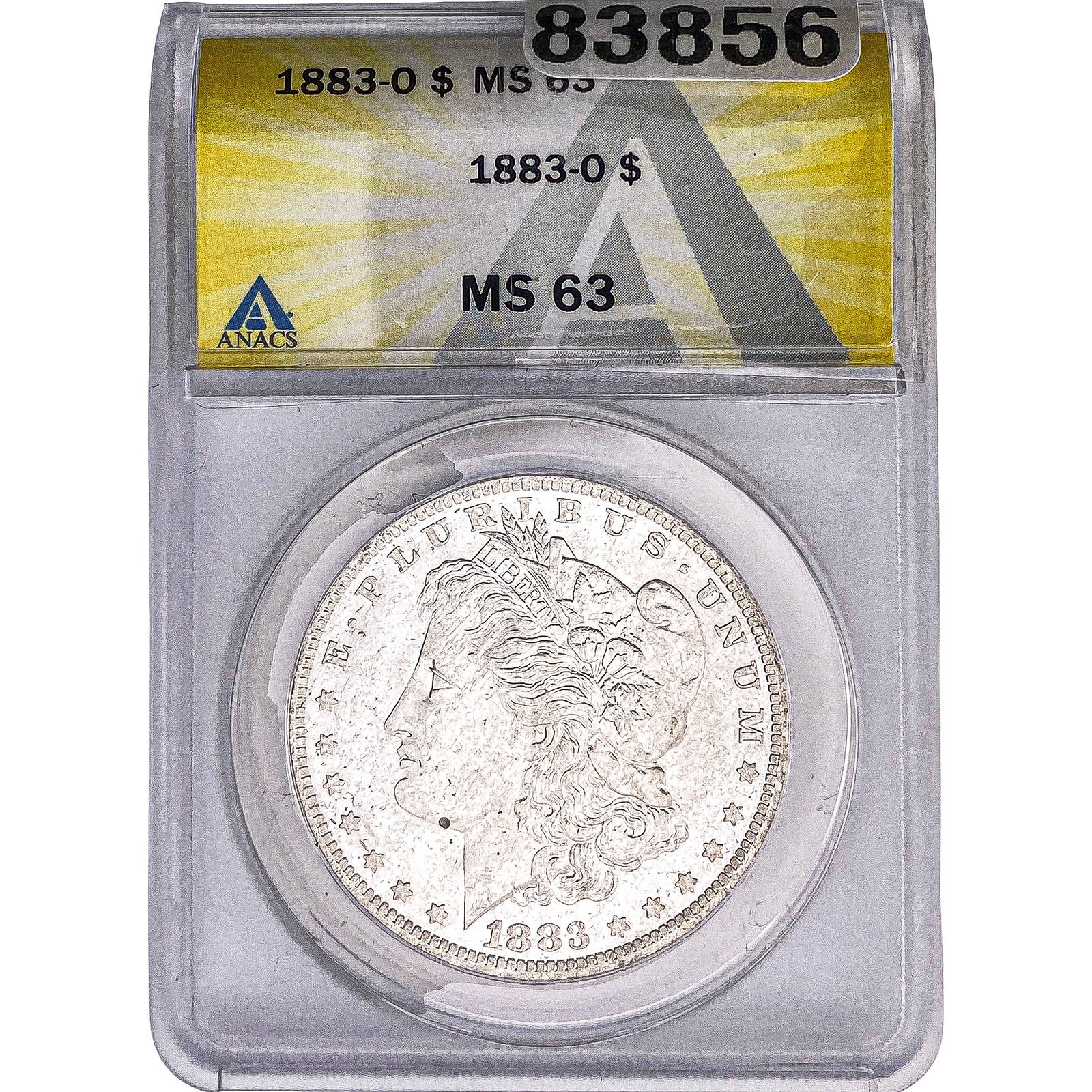1883-O Morgan Silver Dollar ANACS MS63 (1 of 2)