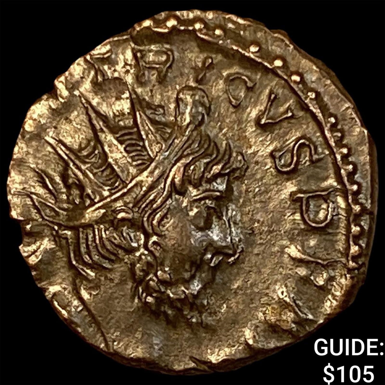 Roman Tetricus 271-274 AD BI Antoninanus CHOICE AU: Roman Tetricus 271-274 AD BI Antoninanus CHOICE AU