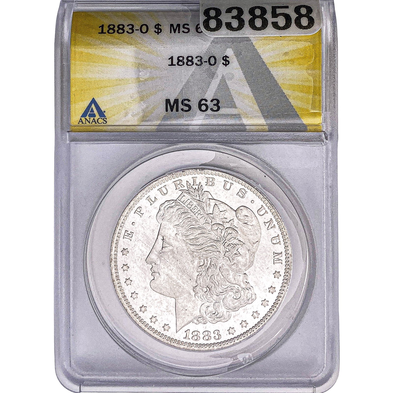 1883-O Morgan Silver Dollar ANACS MS63 (1 of 2)