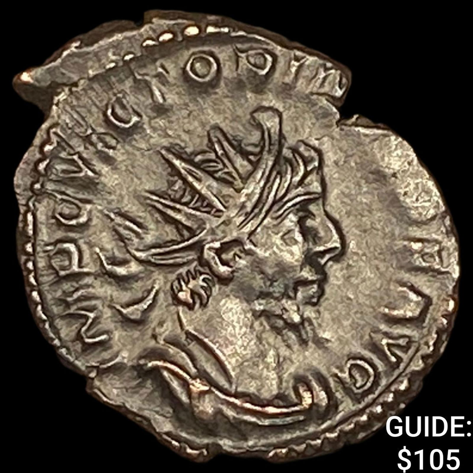 Romano-Gallic Victorinus 269-271 BI Dbl Denarius CHOICE AU (1 of 2)