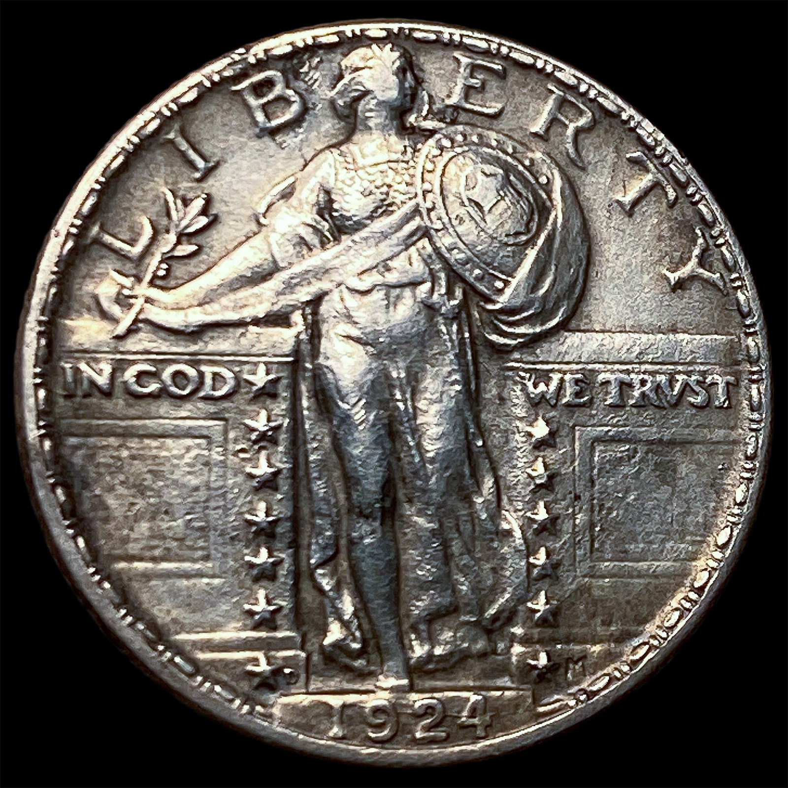 1924 Standing Liberty Quarter CLOSELY UNCIRCULATED (1 of 2)