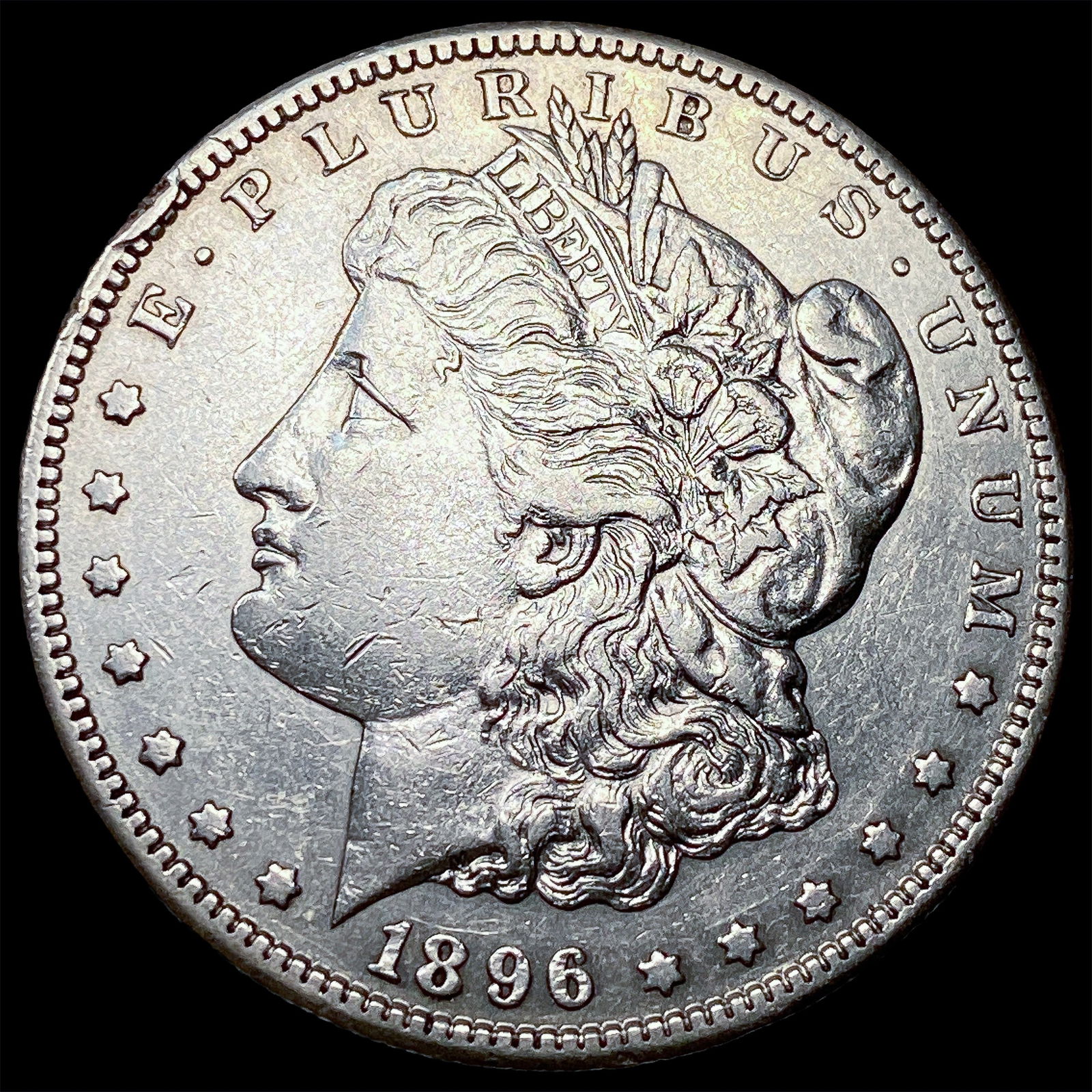 1896-S Silver Morgan Dollar CLOSELY UNCIRCULATED (1 of 2)