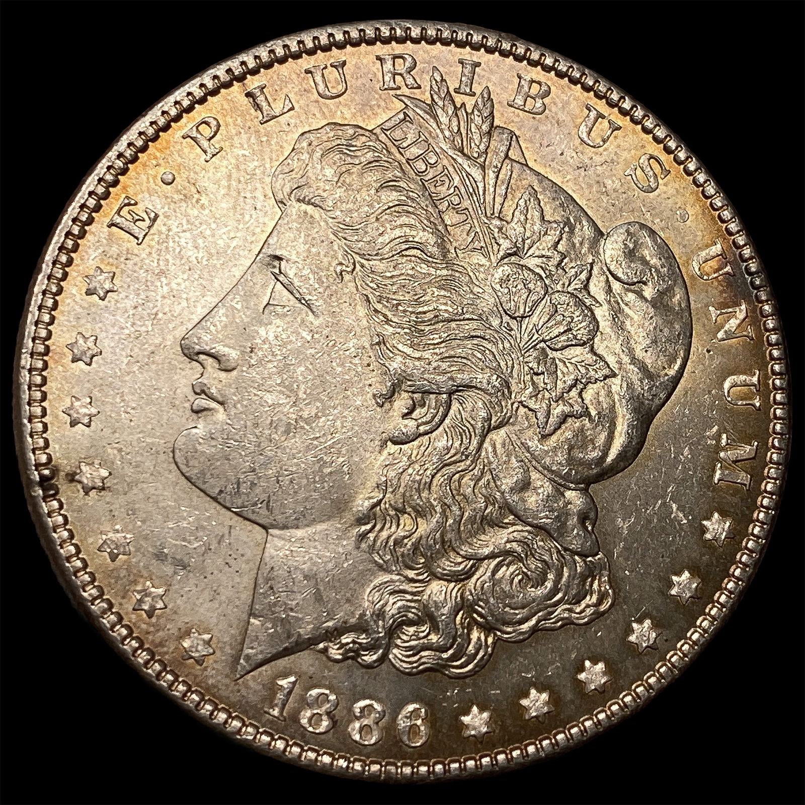 1886 Silver Morgan Dollar CHOICE BU (1 of 2)
