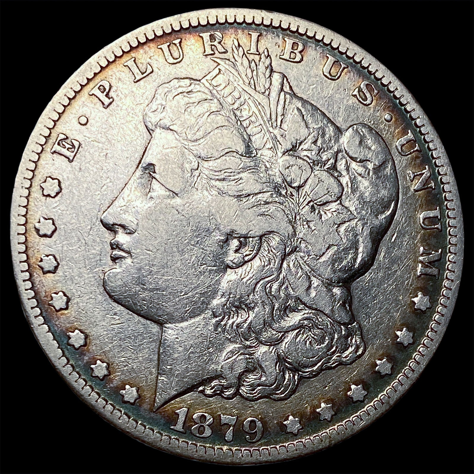 1879-S Silver Morgan Dollar LIGHTLY CIRCULATED: 1879-S Silver Morgan Dollar LIGHTLY CIRCULATED