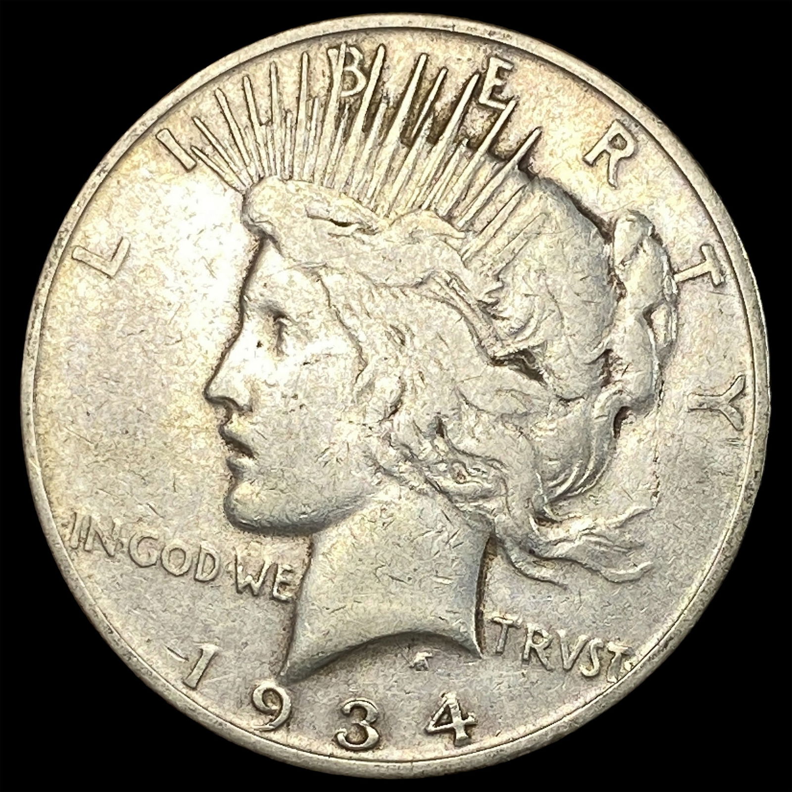 1934 Peace Silver Dollar LIGHTLY CIRCULATED (1 of 2)