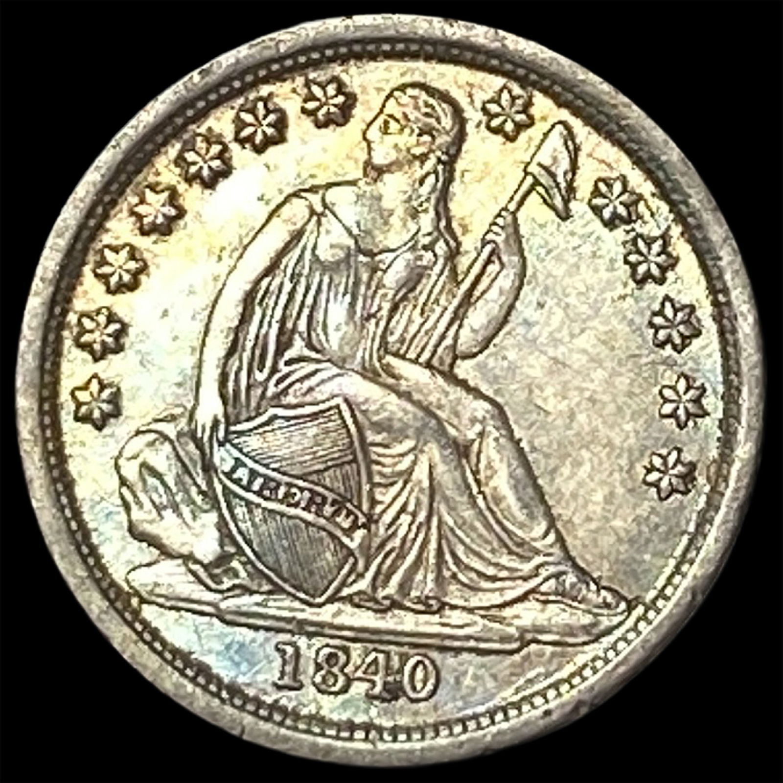 1840 Seated Liberty Dime CLOSELY UNCIRCULATED (1 of 2)