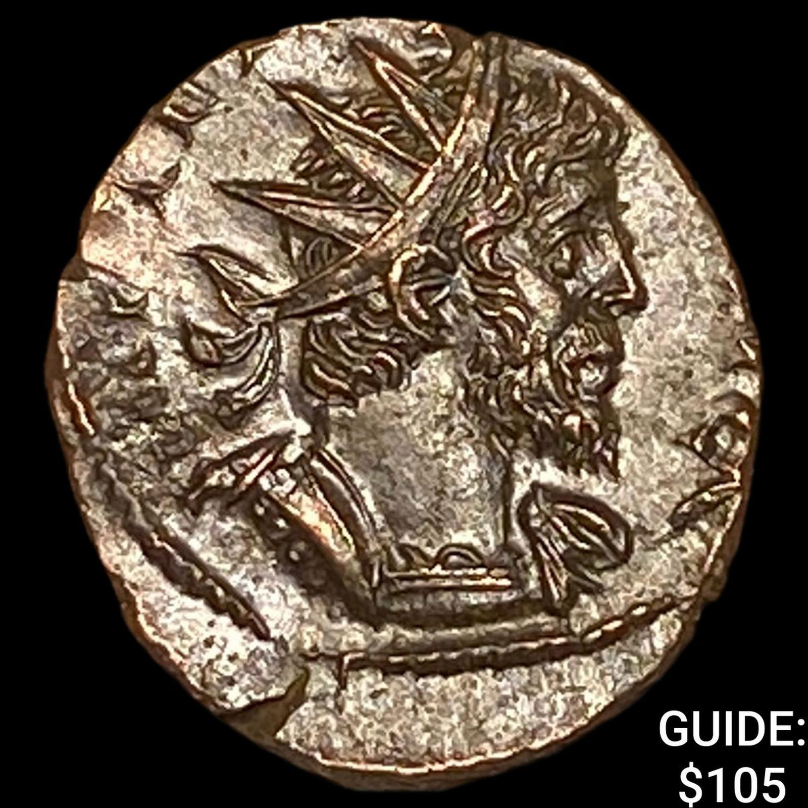 Roman Tetricus 271-274 AD BI Antoninanus CHOICE AU: Roman Tetricus 271-274 AD BI Antoninanus CHOICE AU