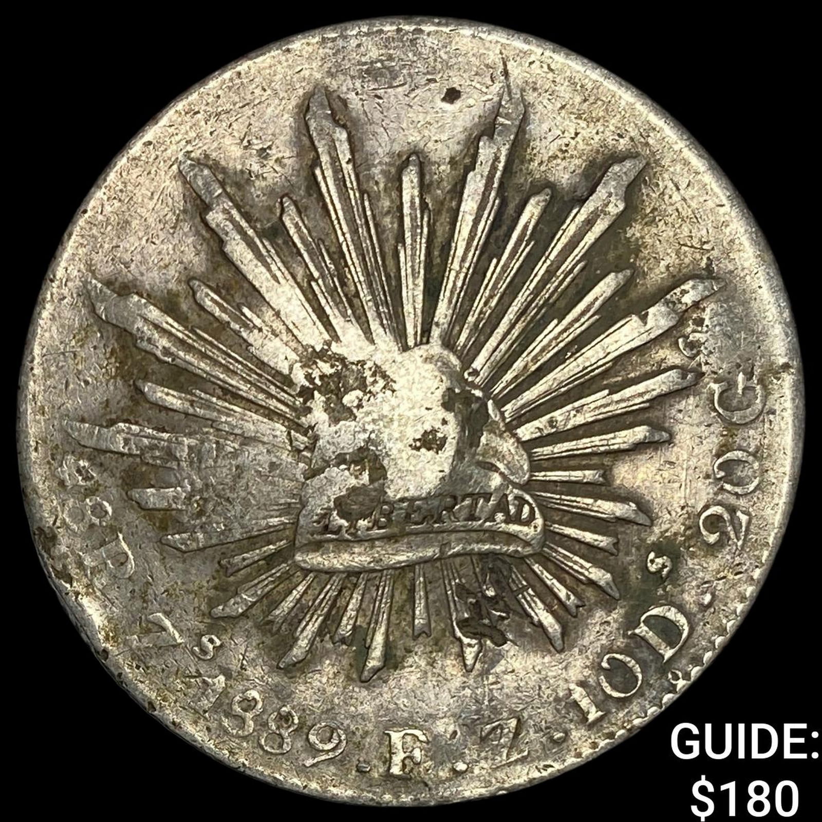 Mexico Silver 1 Peso NEARLY UNCIRCULATED (1 of 2)