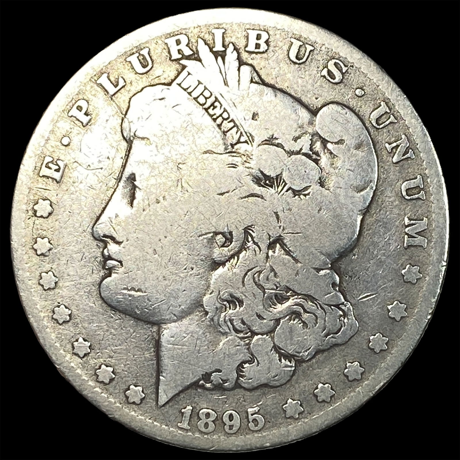 1895-O Silver Morgan Dollar NICELY CIRCULATED: 1895-O Silver Morgan Dollar NICELY CIRCULATED