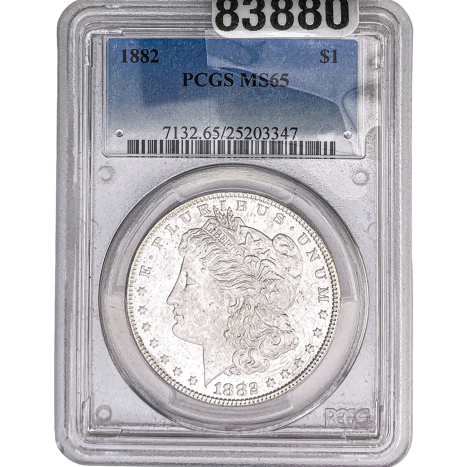 1882 Morgan Silver Dollar PCGS MS65 (1 of 2)