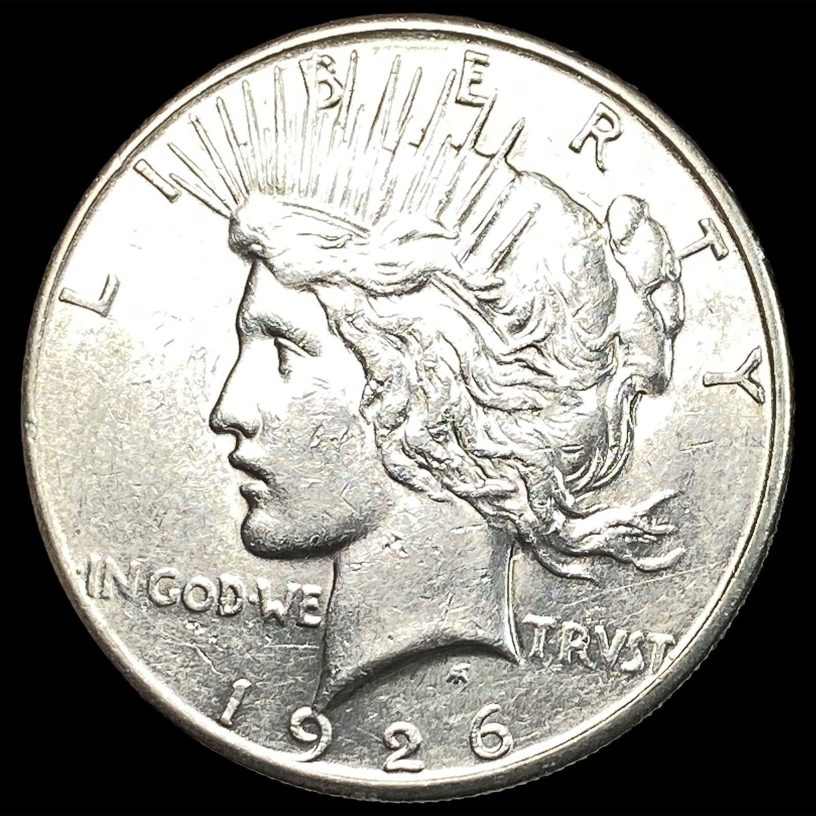 1926 Peace Silver Dollar CLOSELY UNCIRCULATED (1 of 2)
