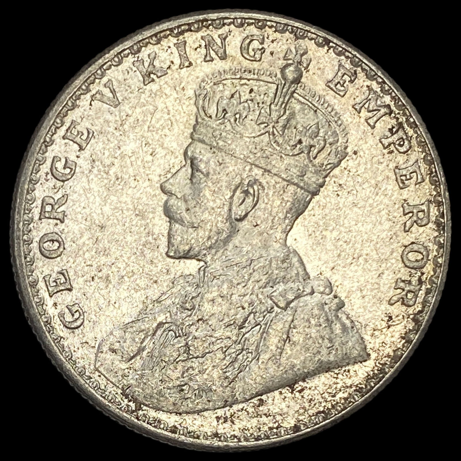1919 British India Silver Rupee UNCIRCULATED (1 of 2)