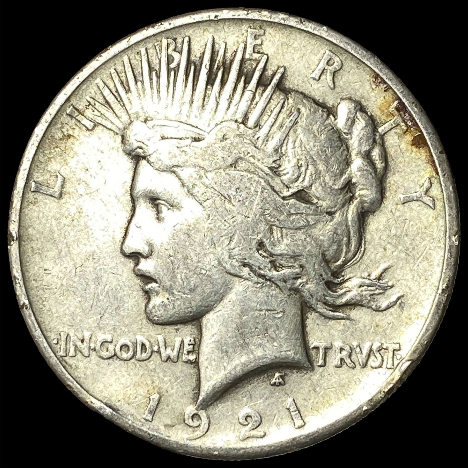 1921 Silver Peace Dollar LIGHTLY CIRCULATED: 1921 Silver Peace Dollar LIGHTLY CIRCULATED