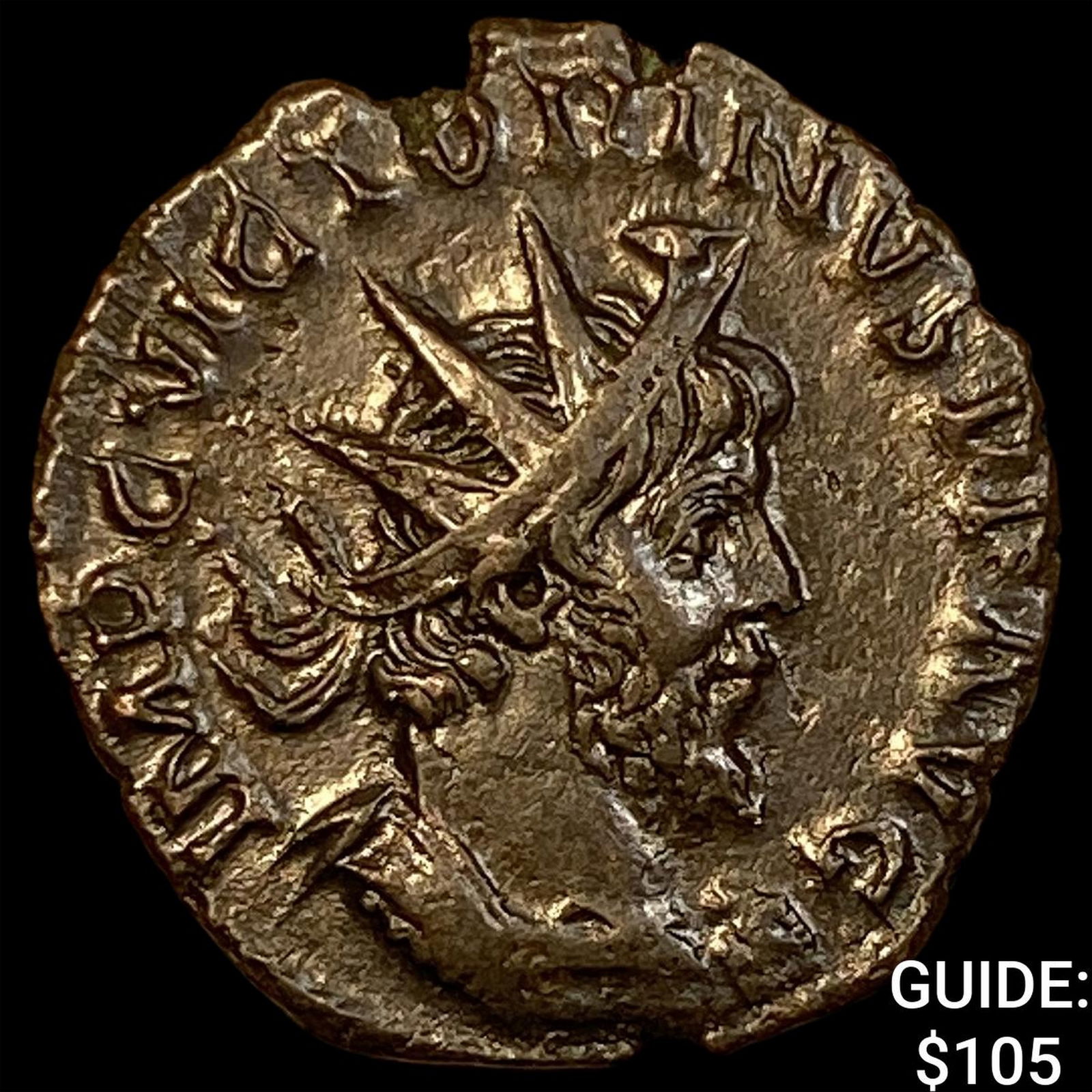 Romano-Gallic Victorinus 269-271 BI Dbl Denarius CHOICE AU (1 of 2)