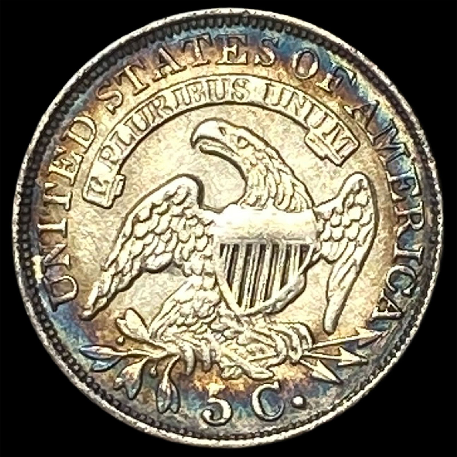 1832 Capped Bust Half Dime CLOSELY UNCIRCULATED - 2