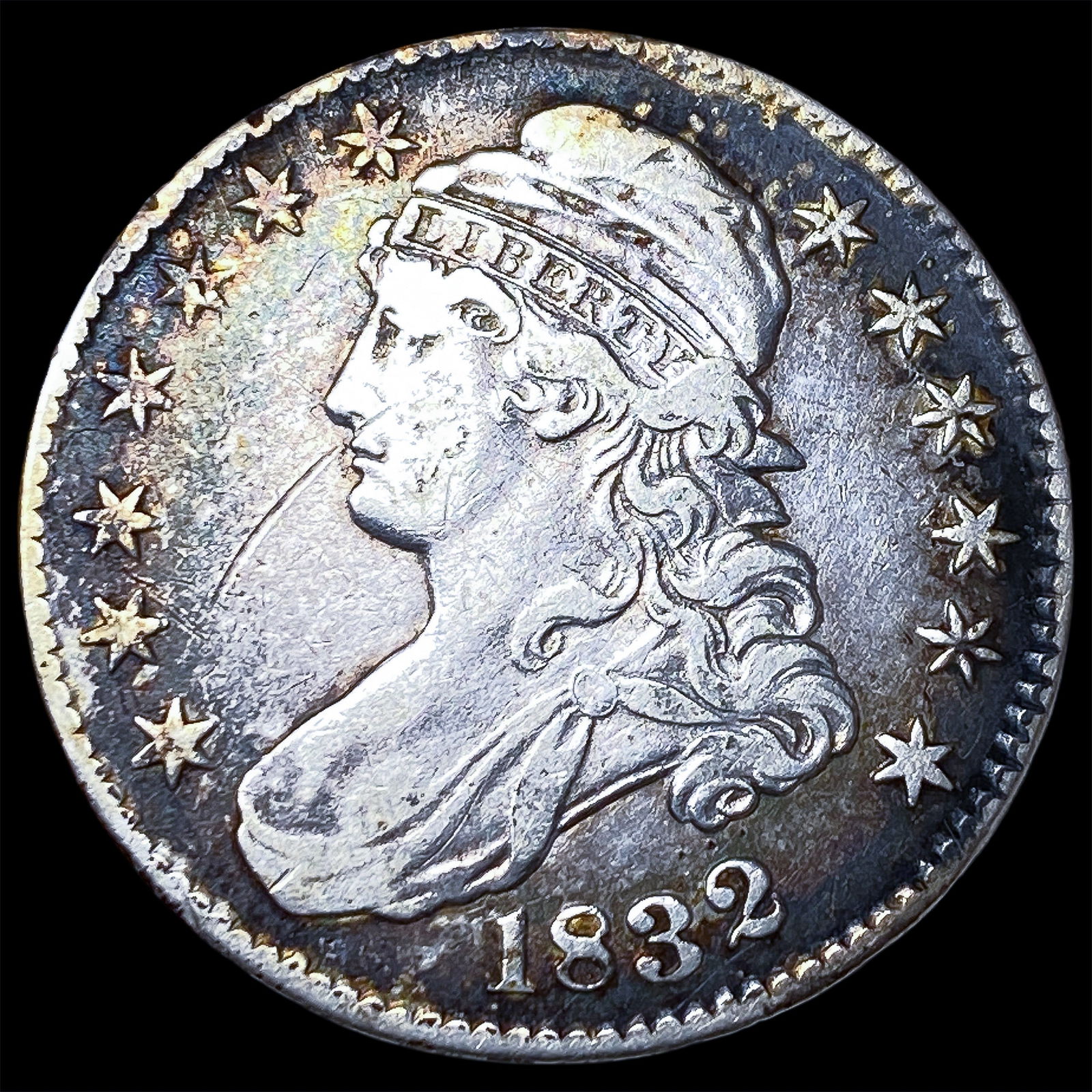 1832 Silver Capped Bust Half Dollar CHOICE BU (1 of 2)