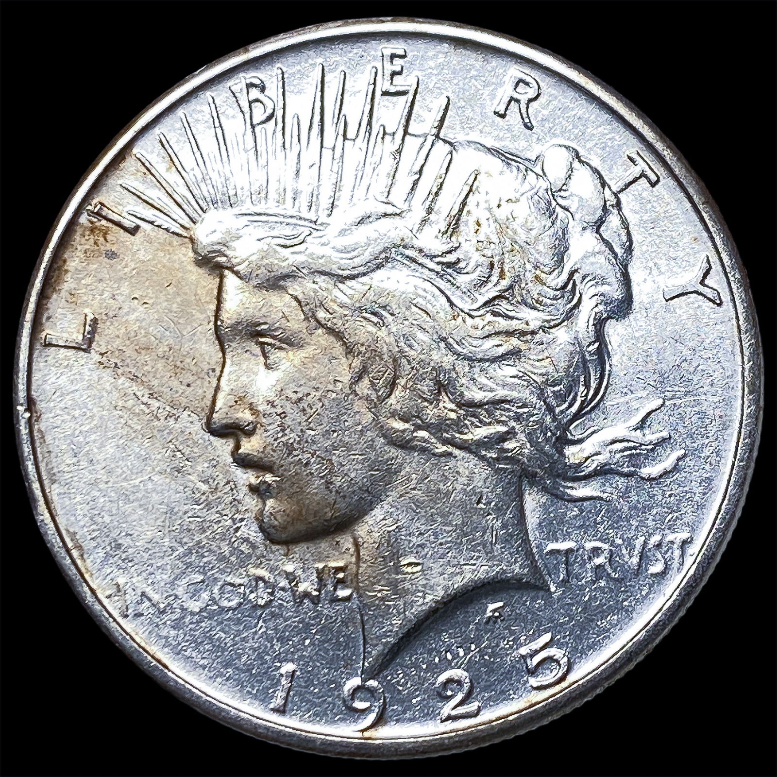 1925-S Silver Peace Dollar CLOSELY UNCIRCULATED: 1925-S Silver Peace Dollar CLOSELY UNCIRCULATED