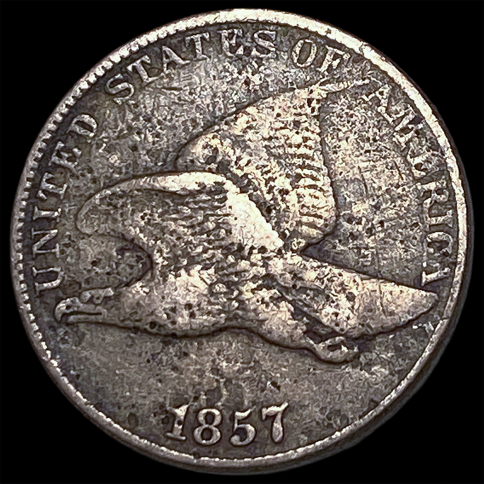 1857 Flying Eagle Cent HIGH GRADE: 1857 Flying Eagle Cent HIGH GRADE