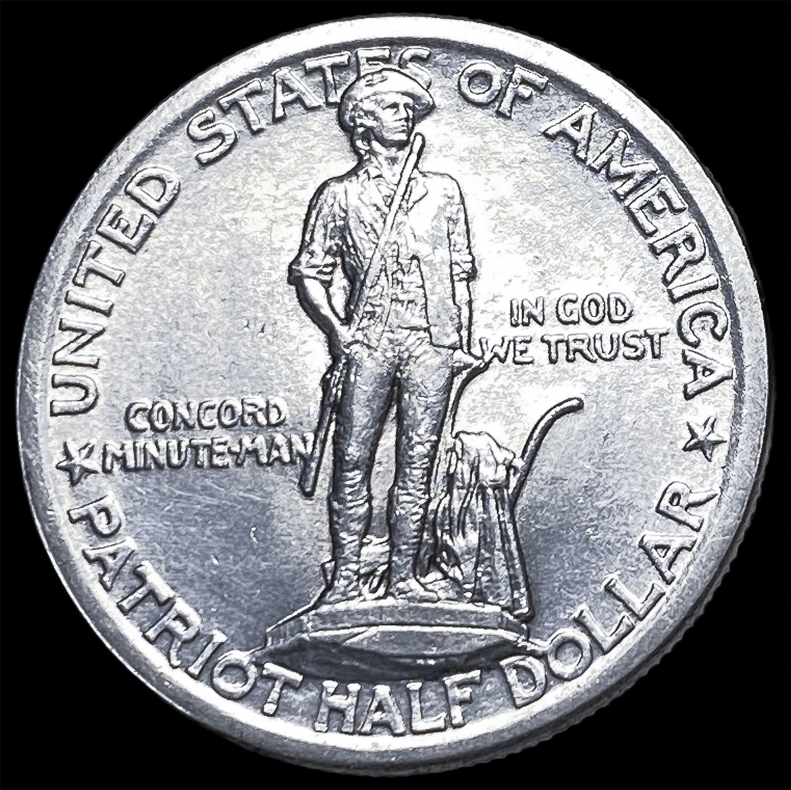 1925 Silver Lexington-Concord Half Dollar UNCIRCULATED: 1925 Silver Lexington-Concord Half Dollar UNCIRCULATED