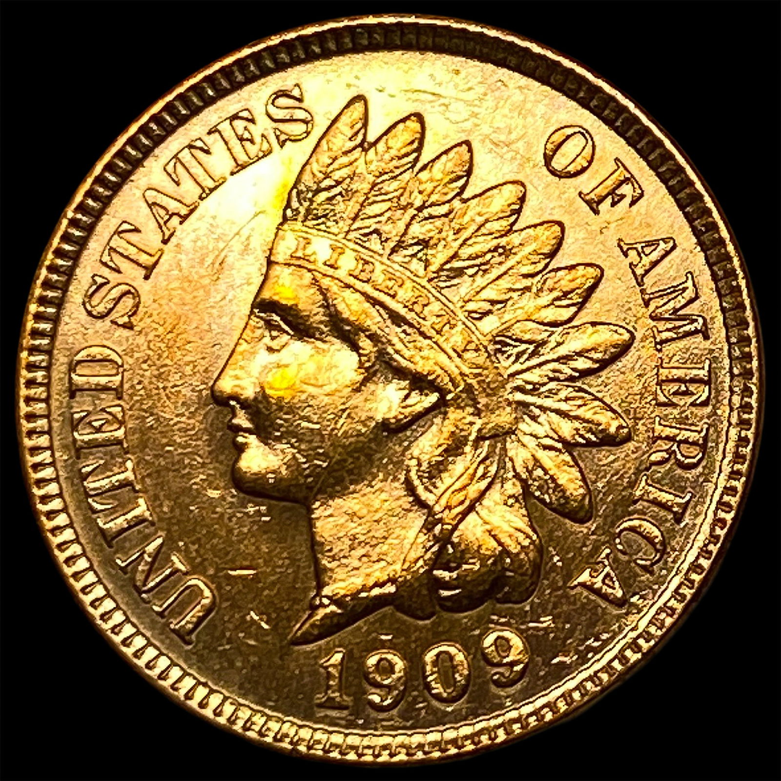1909 Indian Head Cent UNCIRCULATED (1 of 2)
