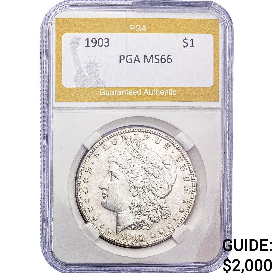 1903 Morgan Silver Dollar PGA MS66 (1 of 2)