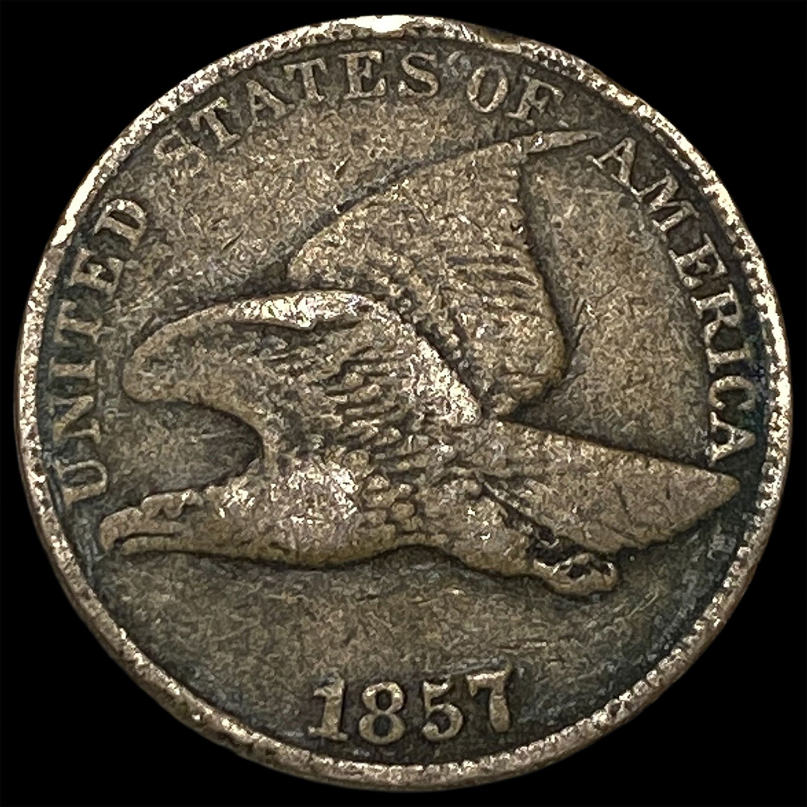 1857 Flying Eagle Cent HIGH GRADE: 1857 Flying Eagle Cent HIGH GRADE